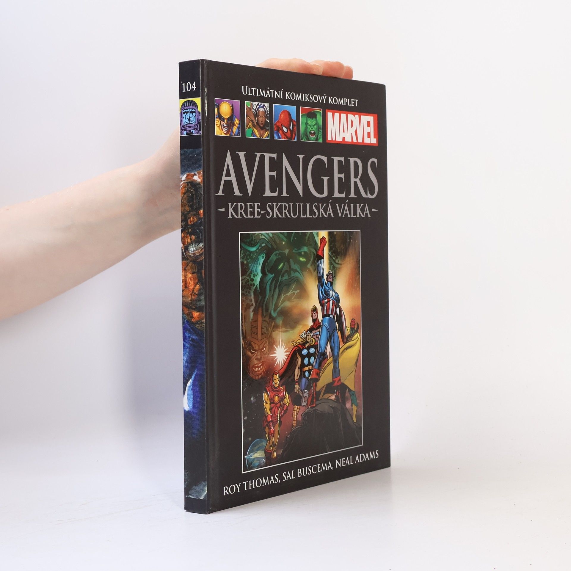 Neal Adams Avengers. Kree Skrullská válka