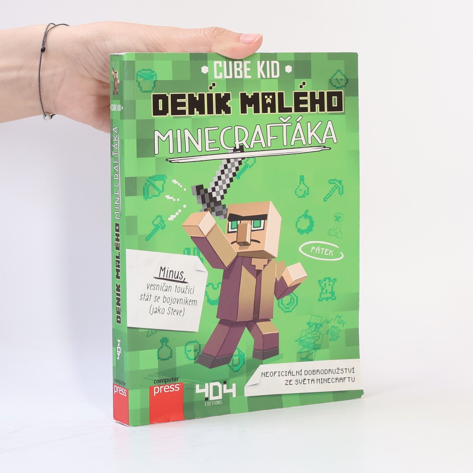 Cube Kid Deník malého Minecrafťáka