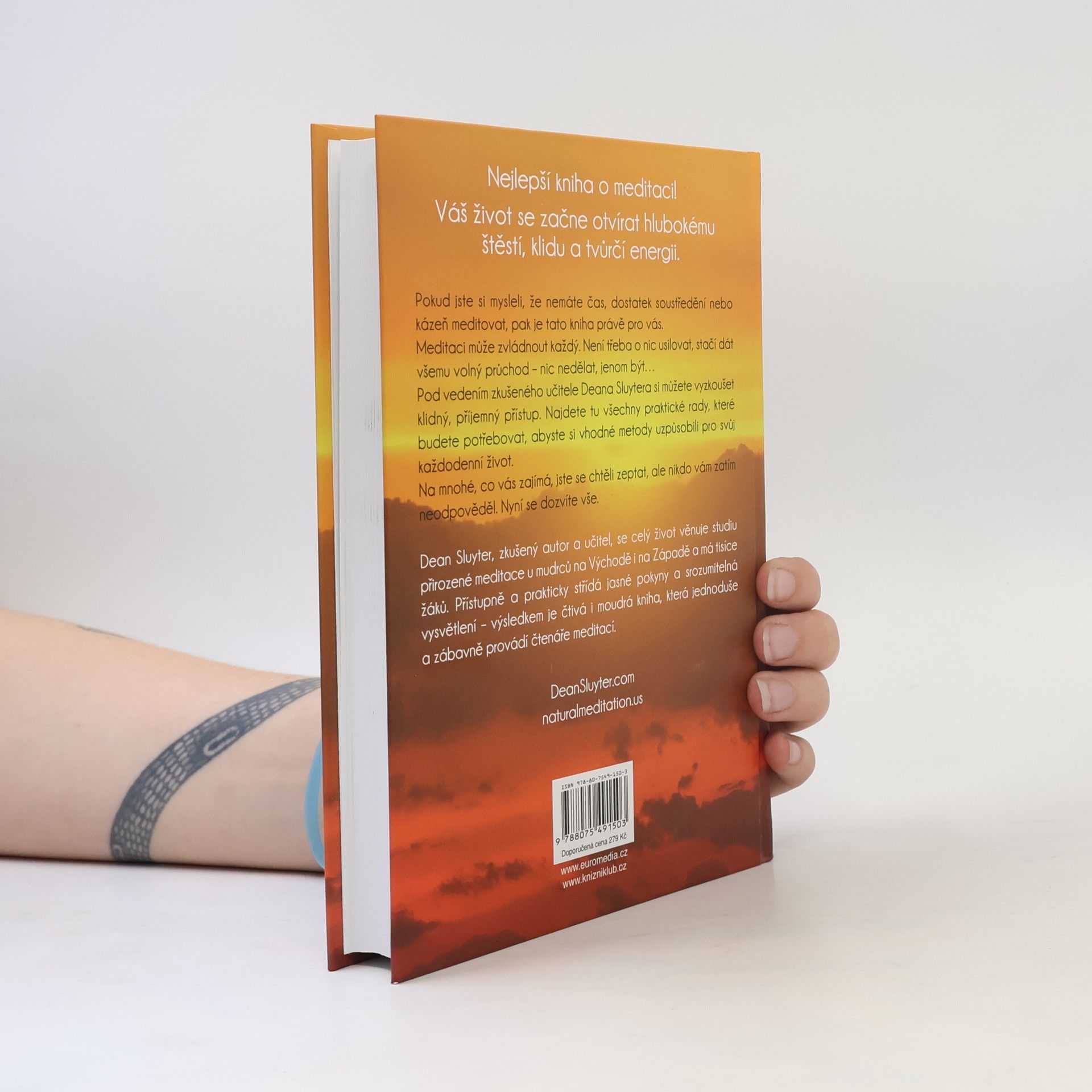 Dean Sluyter Přirozená meditace - Snadno a intuitivně