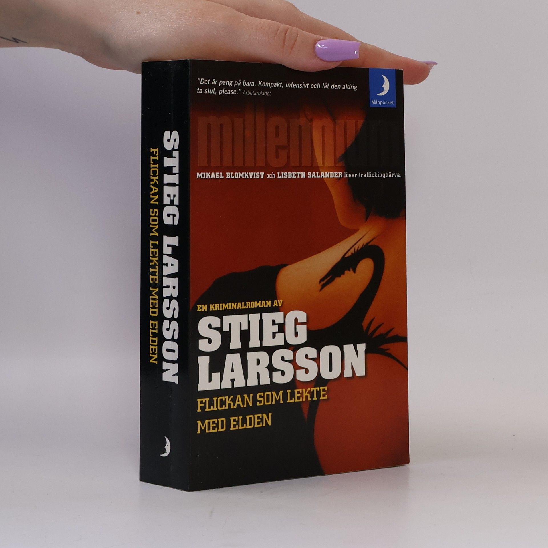 Stieg Larsson Flickan som lekte med elden