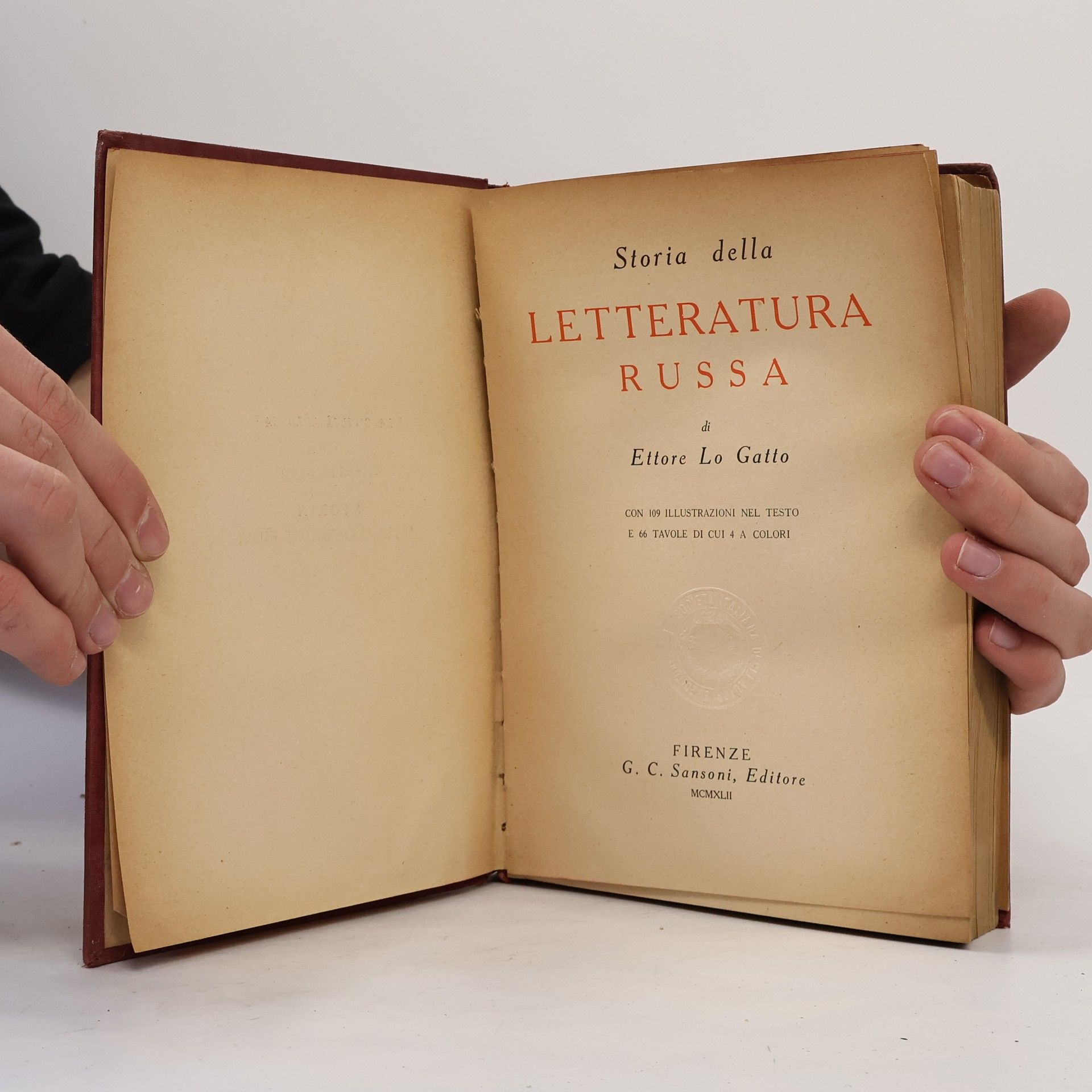 Ettore Logatto Storia della letteratura russa