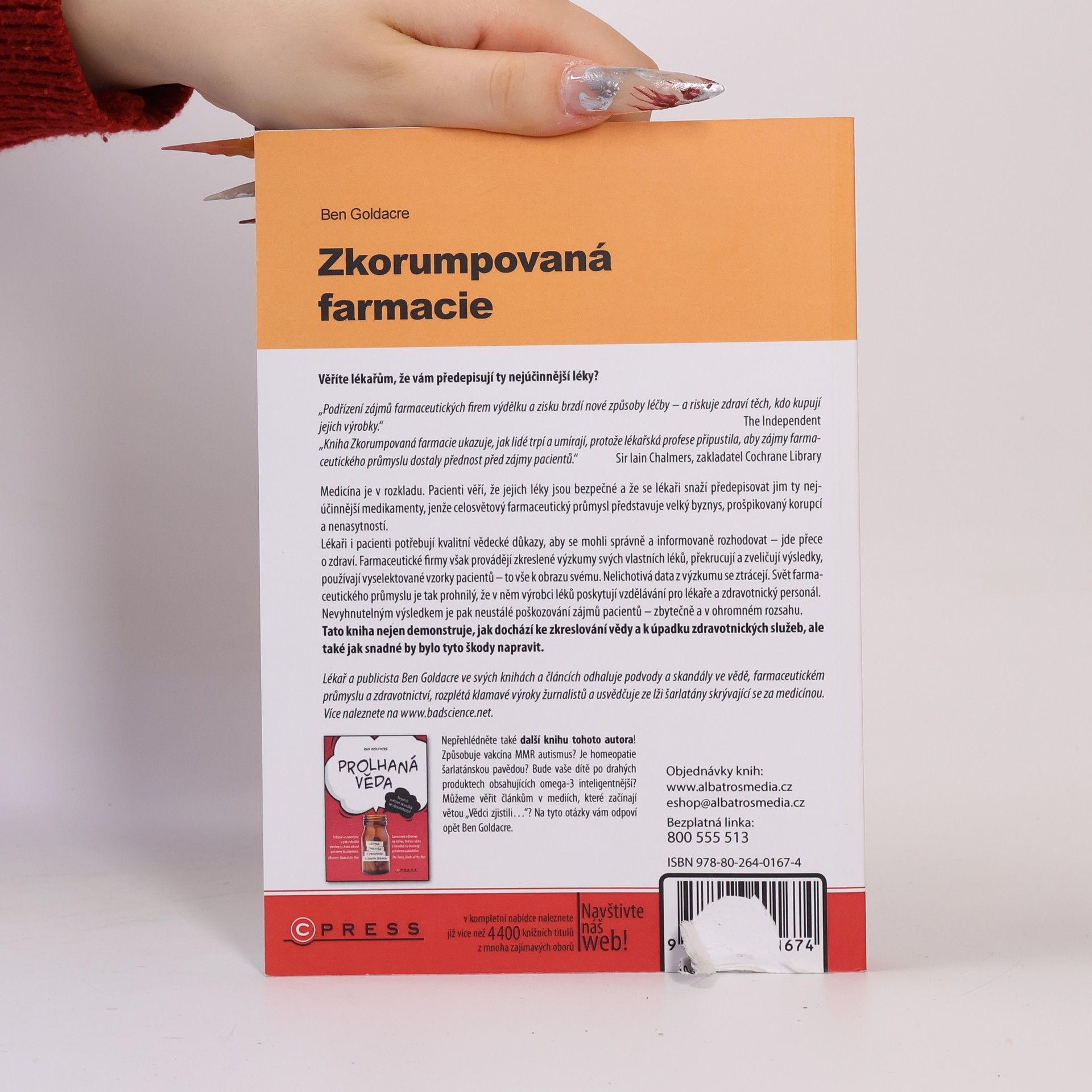 Ben Goldacre Zkorumpovaná farmacie