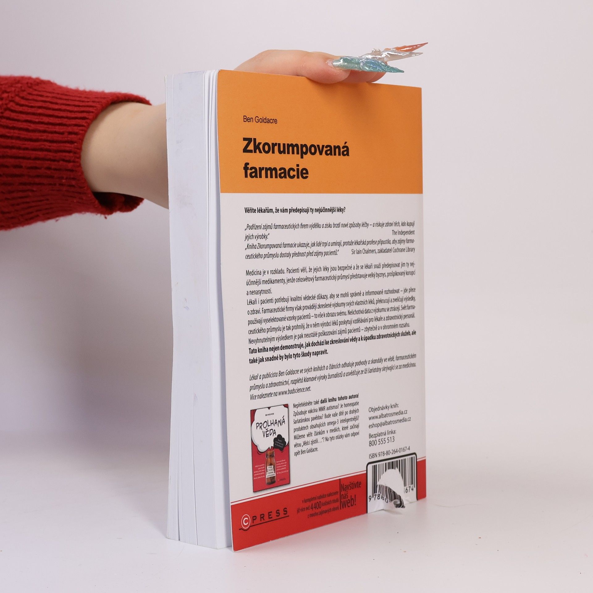 Ben Goldacre Zkorumpovaná farmacie