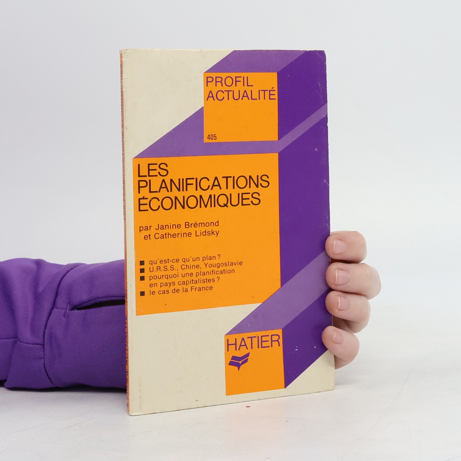 Janine Brémond Profil Actualité - 405: Les planifications économiques