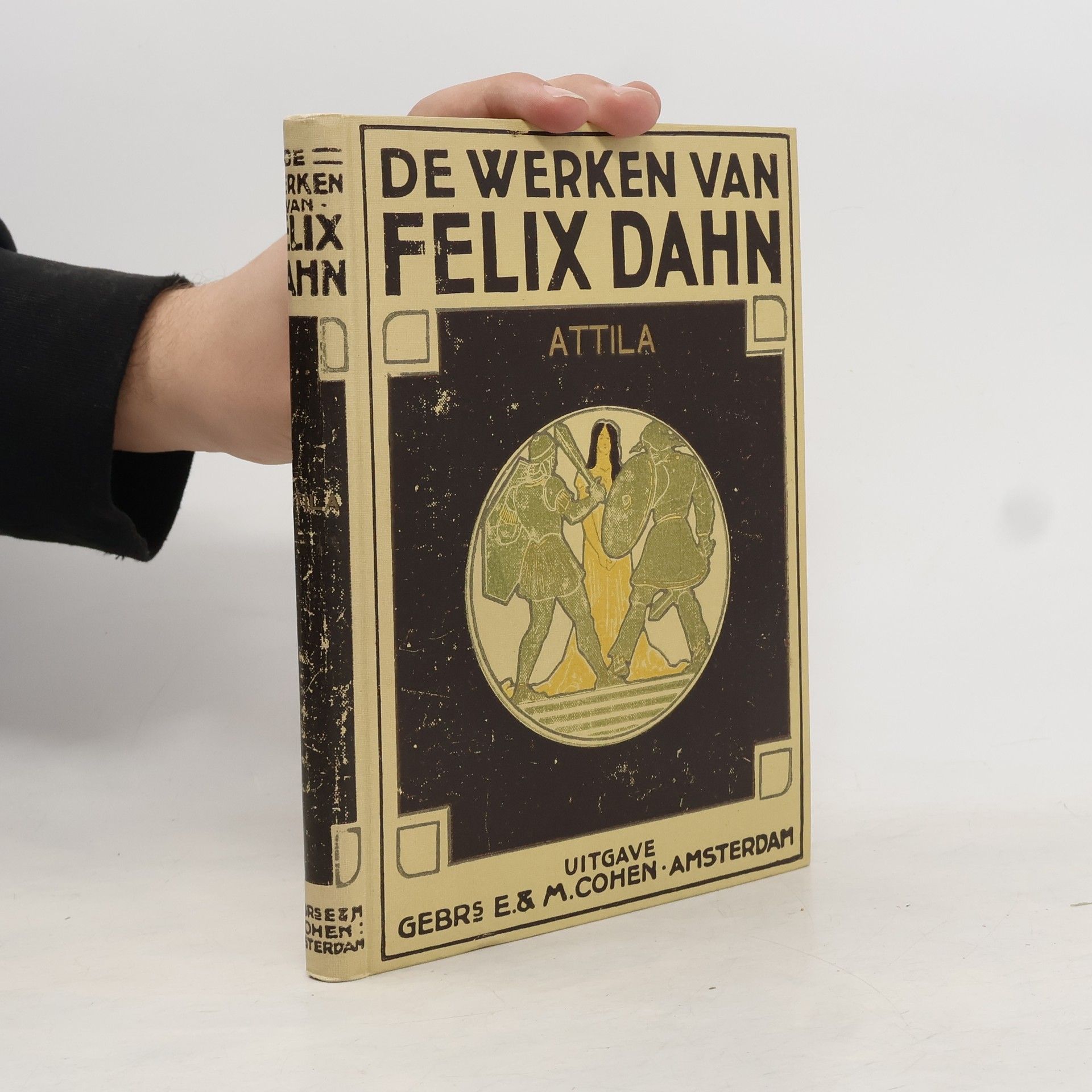 De werken van Felix Dahn. Attila