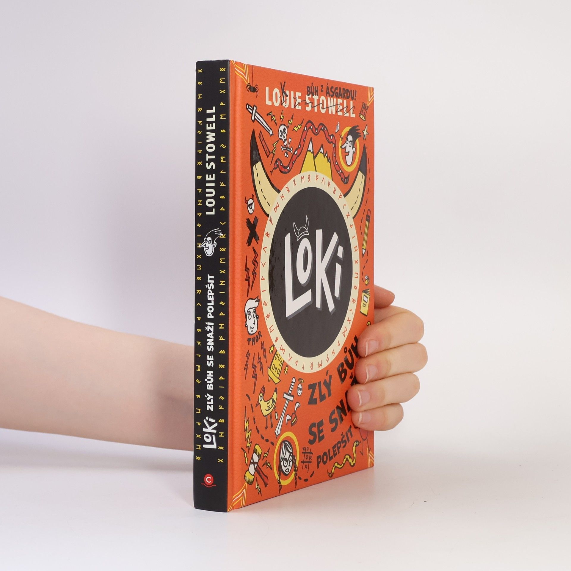 Louie Stowell Loki. Zlý bůh se snaží polepšit