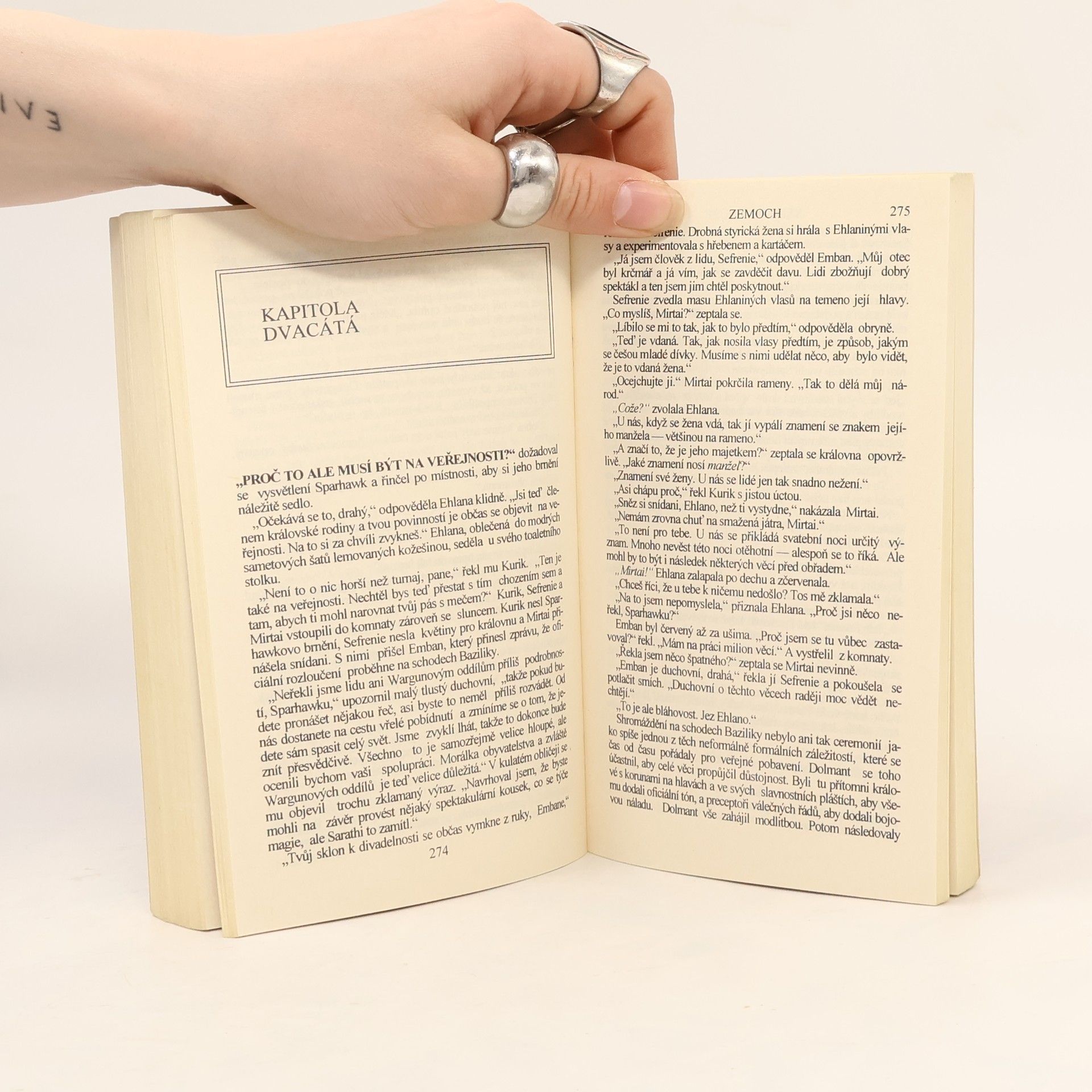 David Eddings Safírová růže