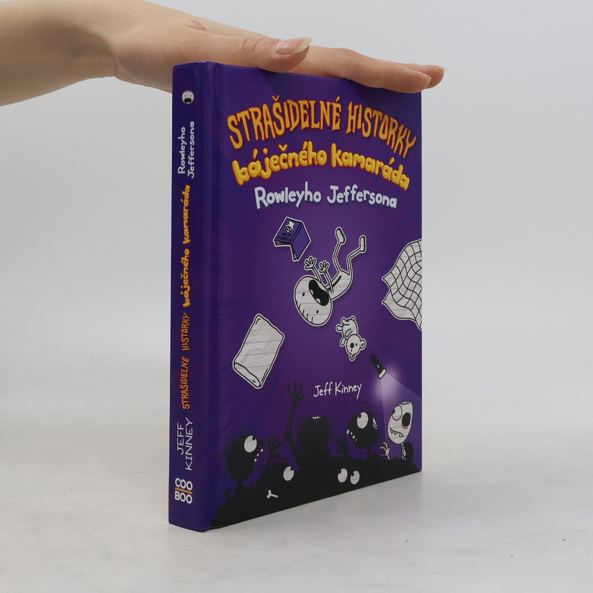 Jeff Kinney Strašidelné historky báječného kamaráda Rowleyho Jeffersona