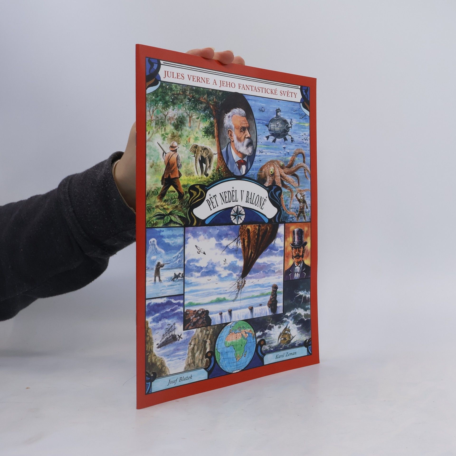 Josef Blažek Jules Verne - Pět neděl v baloně