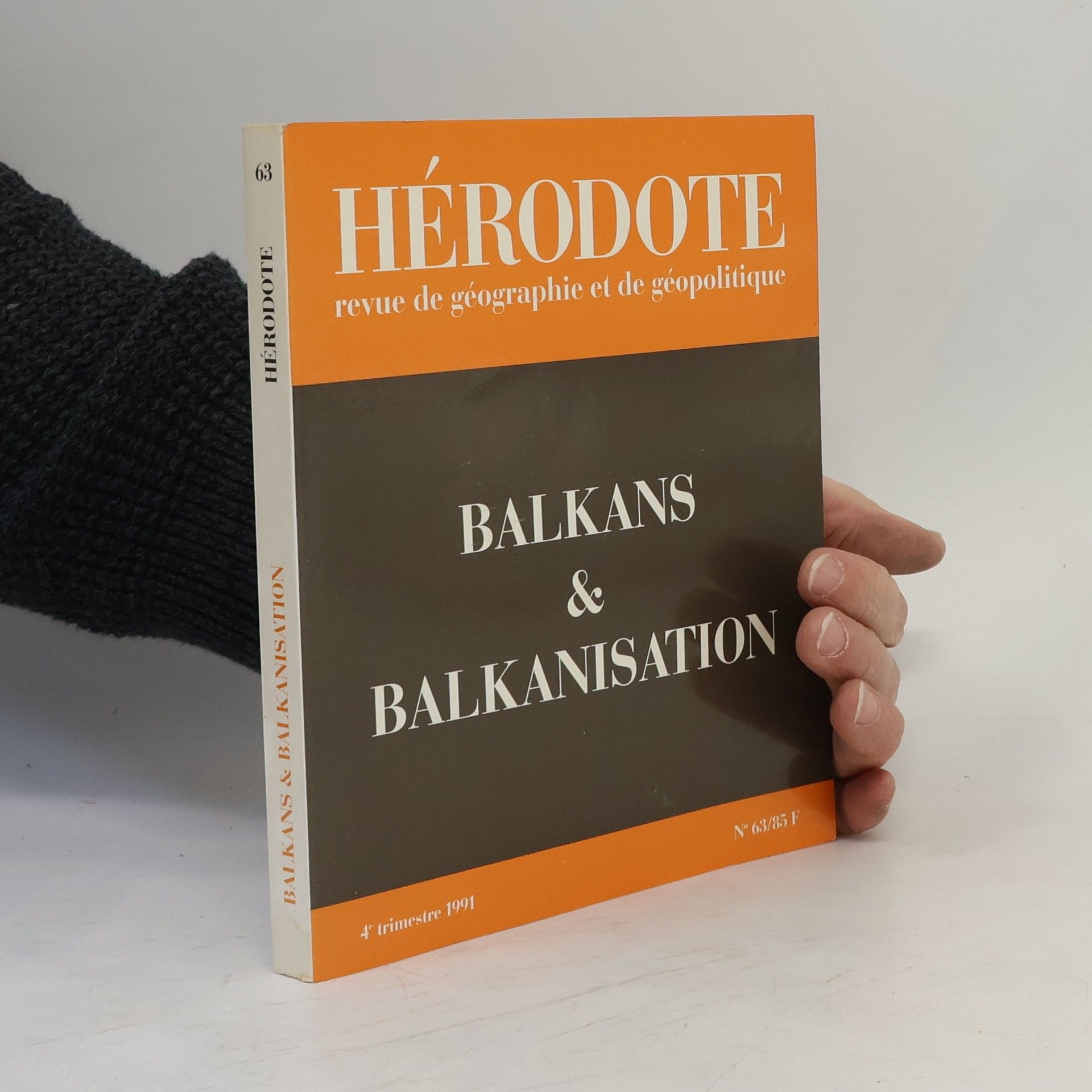 Autorenkollektiv Revue Hérodote, numéro 63