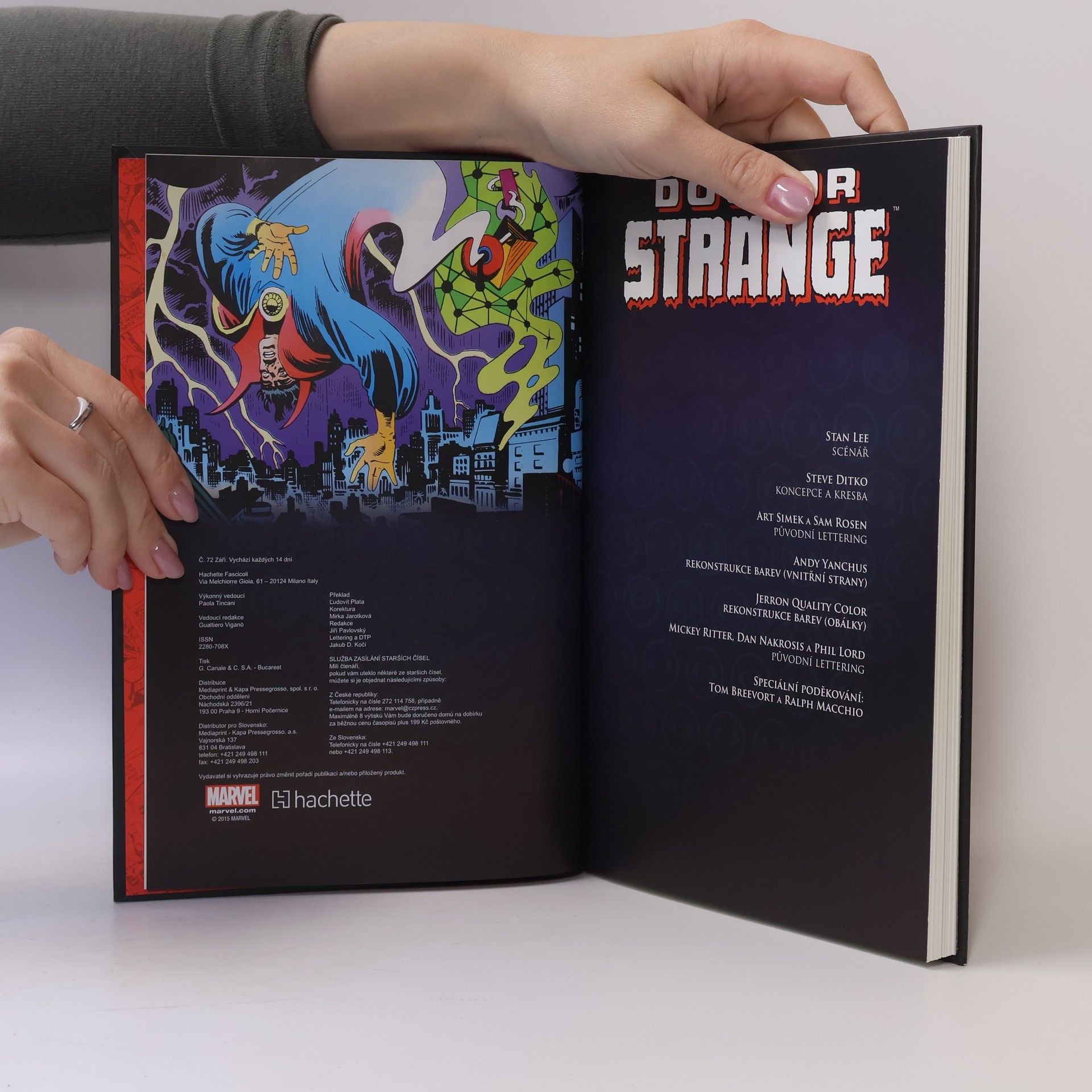 Stan Lee Ultimátní komiksový komplet 87. Doctor Strange. Bezejmenná země, bezbřehý čas