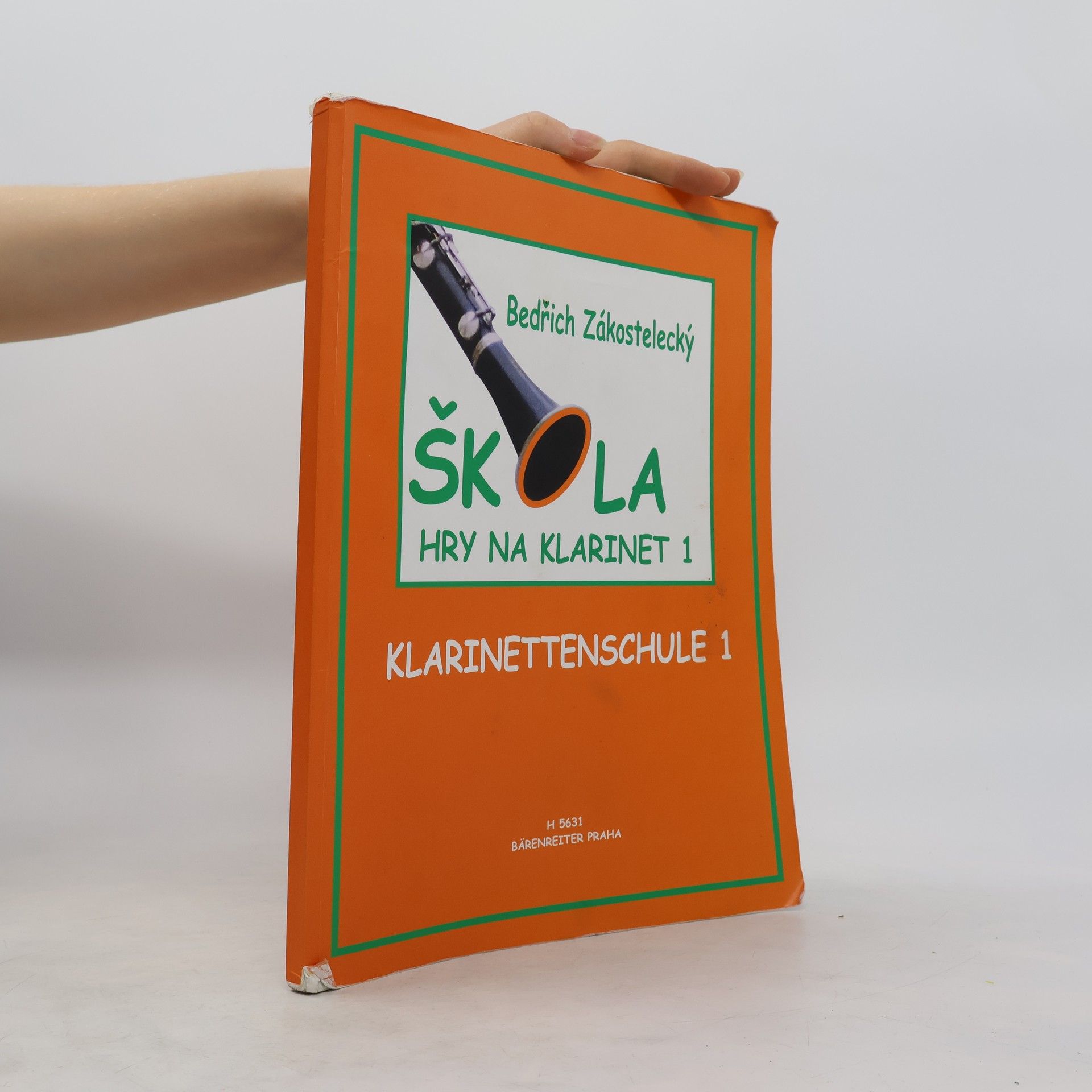 Bedrich Zakostelecky Škola hry na klarinet / Klarinettenschule