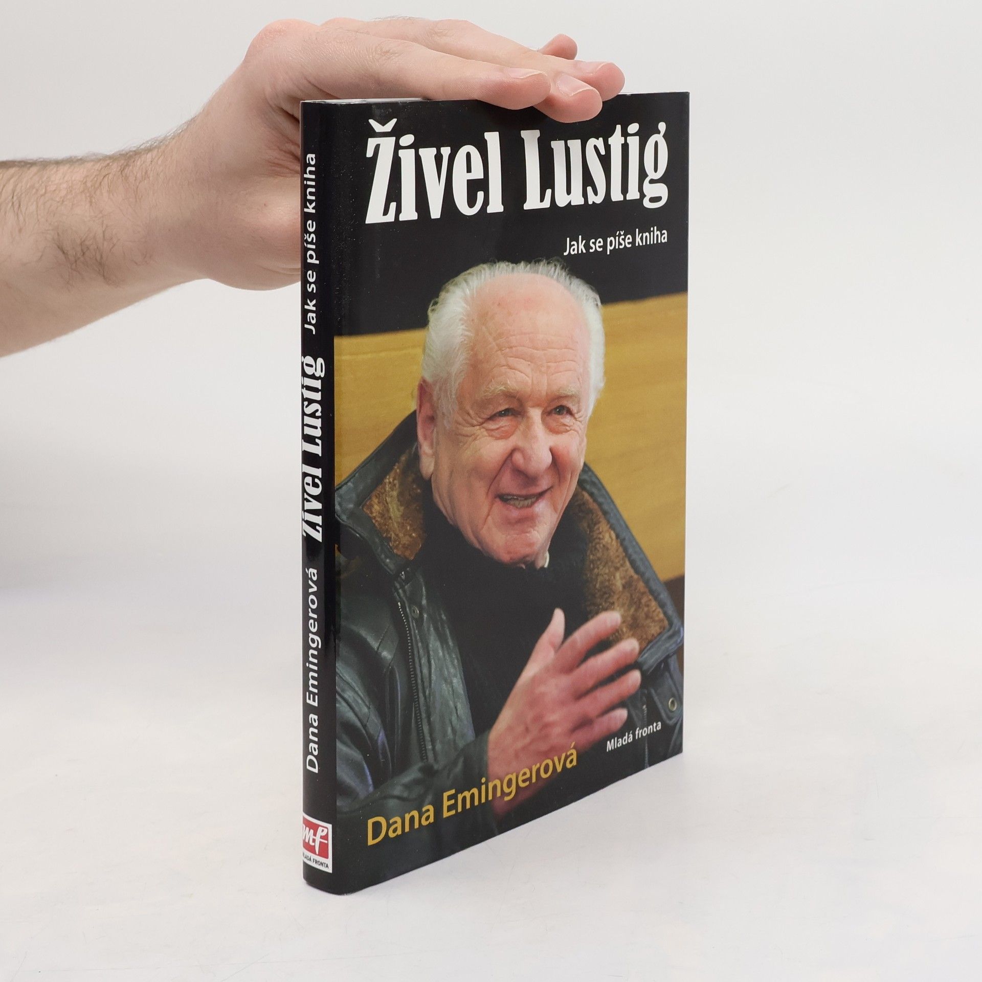 Dana Emingerová Živel Lustig. Jak se píše kniha aneb Hoď sebou ty bejku, už nemám moc času