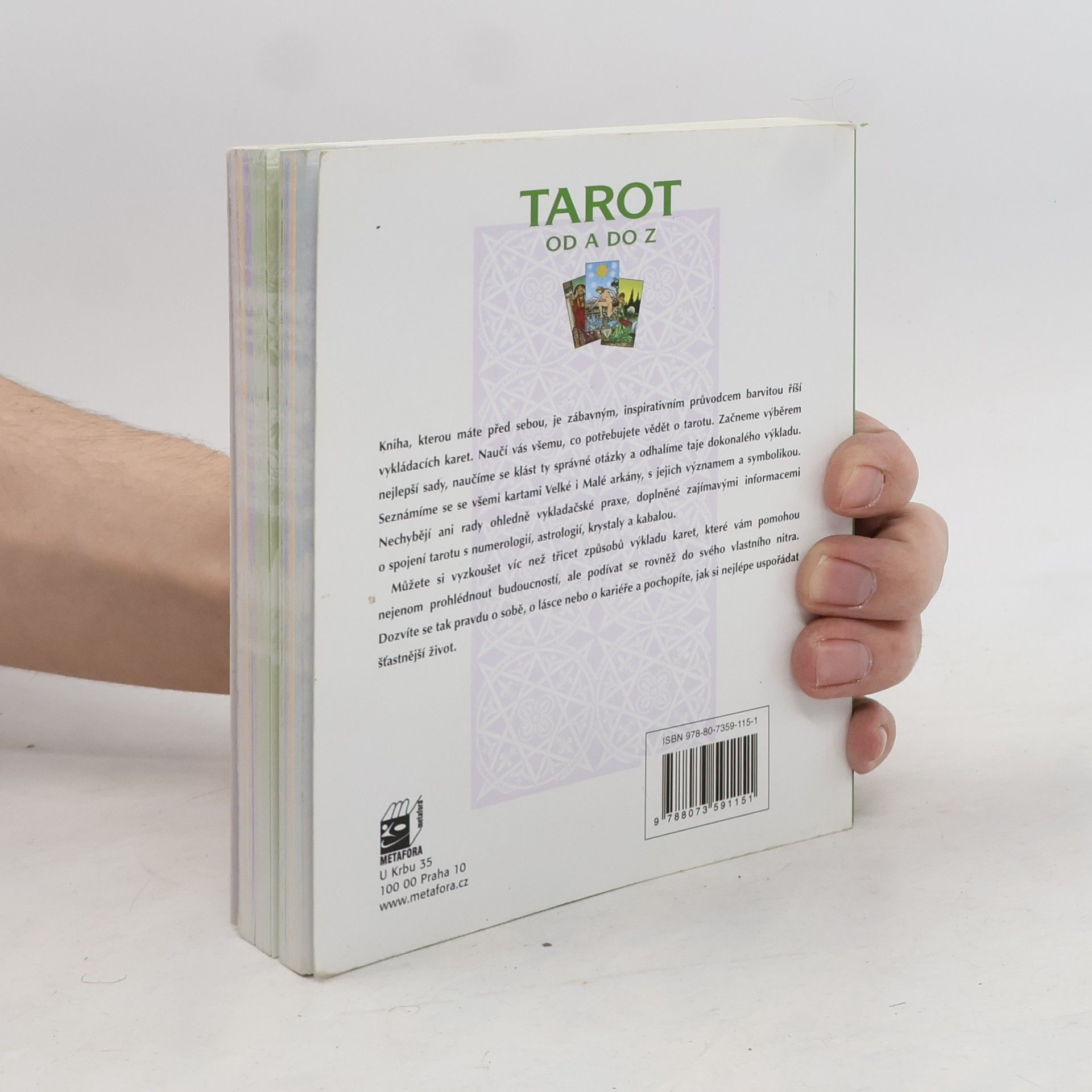 Sarah Bartlett Tarot od A do Z: Obdivuhodný svět vykládacích karet a jejich významů