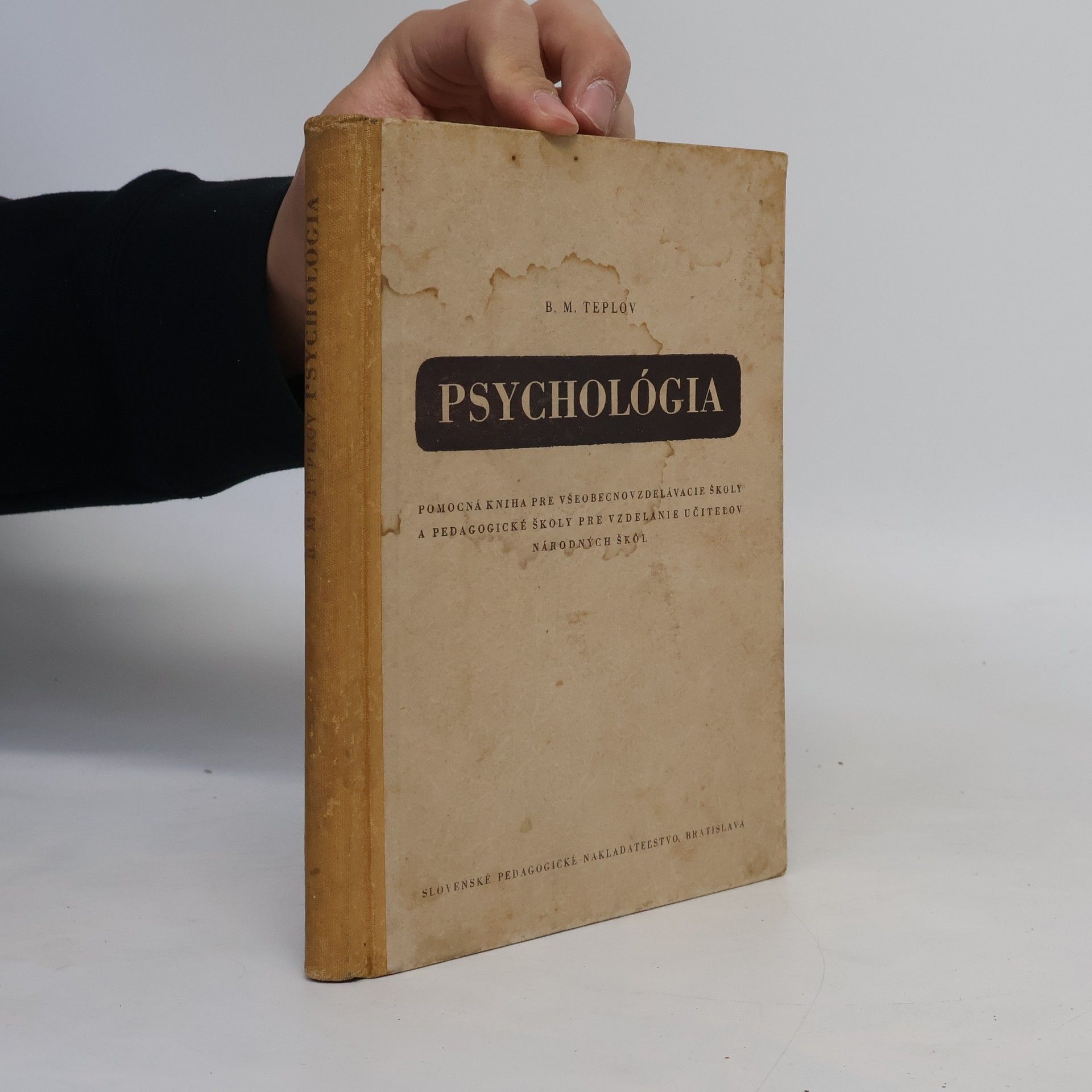 B. M. Těplov Psychologia