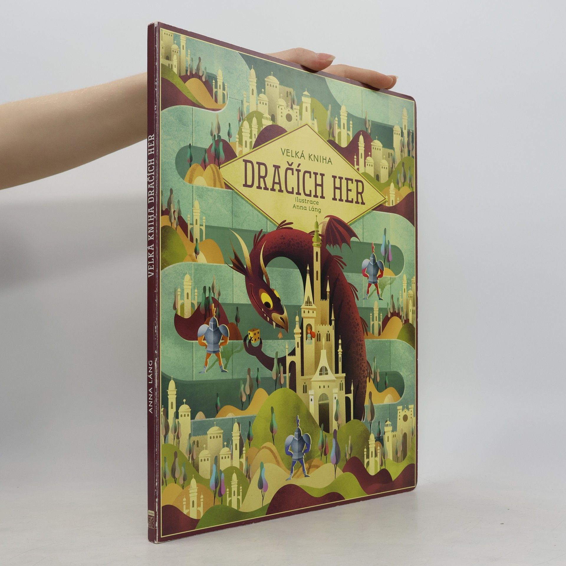 Anna Láng Velká kniha dračích her