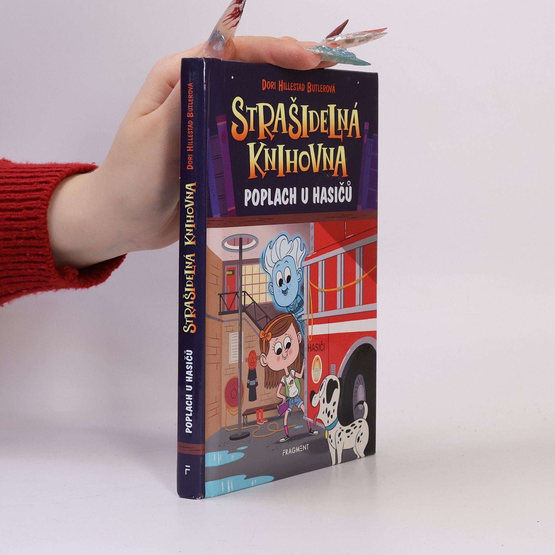 Strašidelná knihovna. Poplach u hasičů