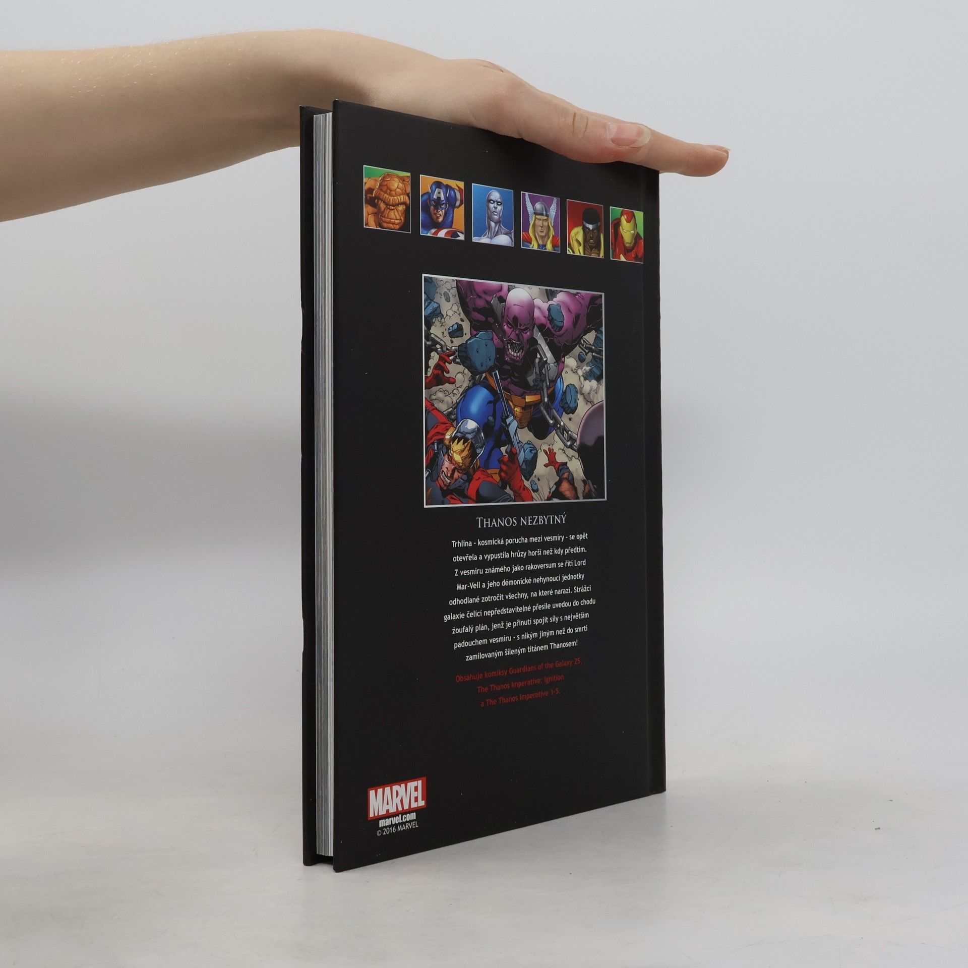 Dan Abnett Ultimátní komiksový komplet Marvel 68. Thanos Nezbytný