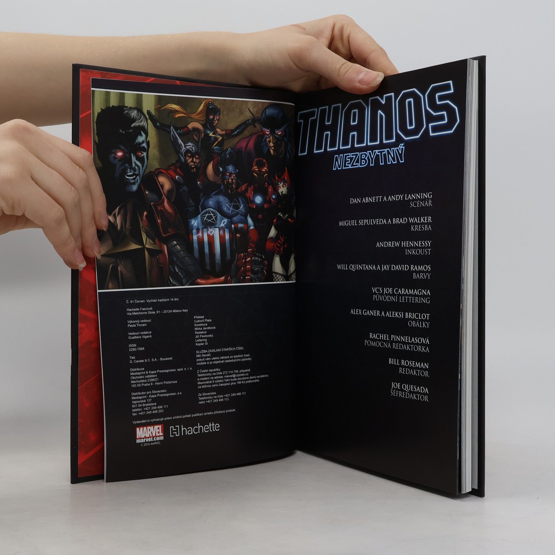 Dan Abnett Ultimátní komiksový komplet Marvel 68. Thanos Nezbytný