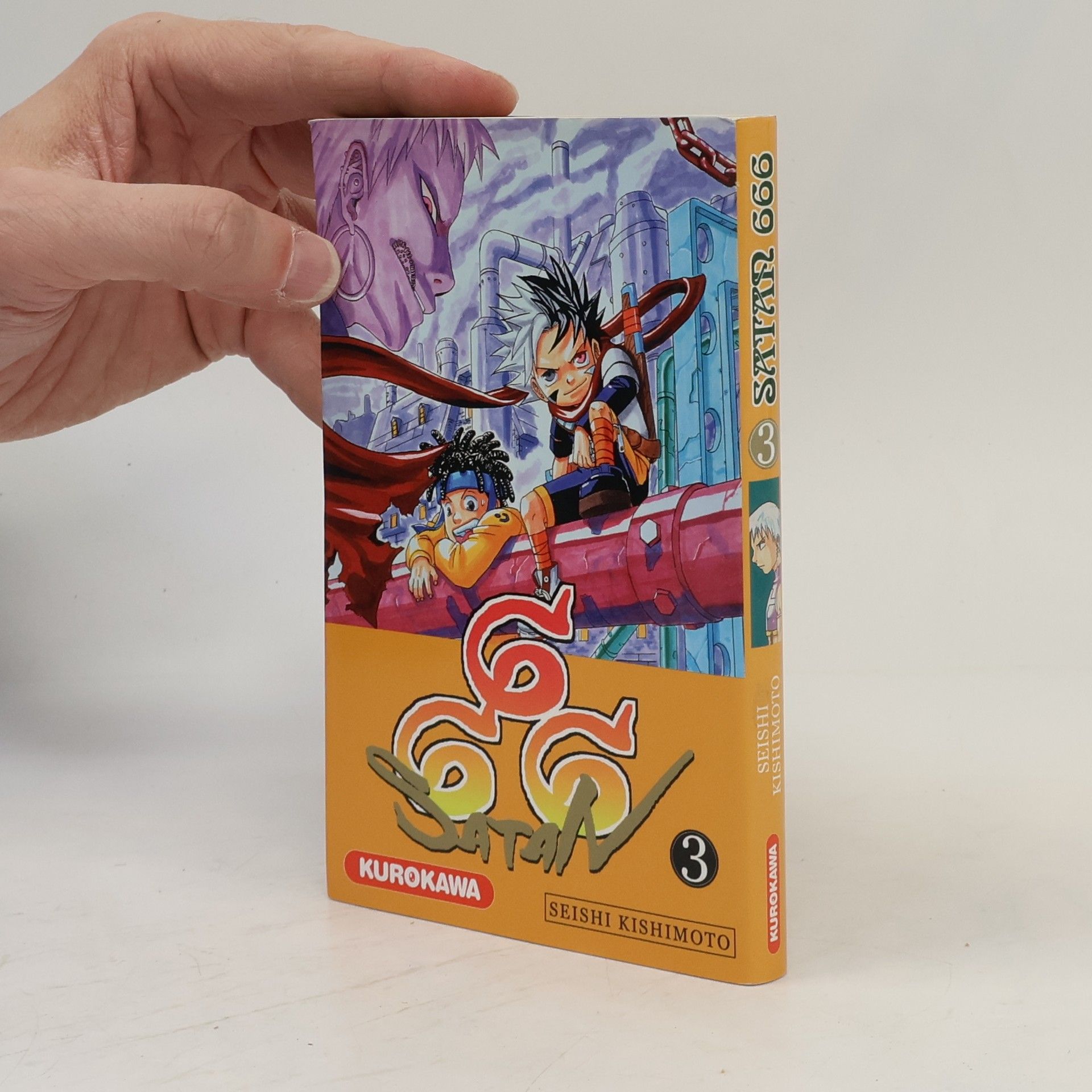 Seishi Kishimoto Satan 666, Tome 3