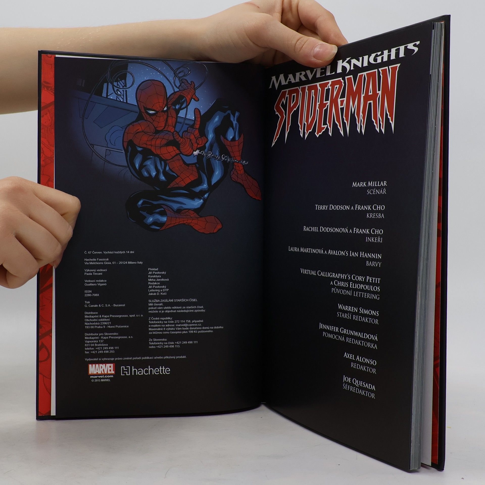 Mark Millar UKK 64. Marvel Knights. Spider-Man. Jed