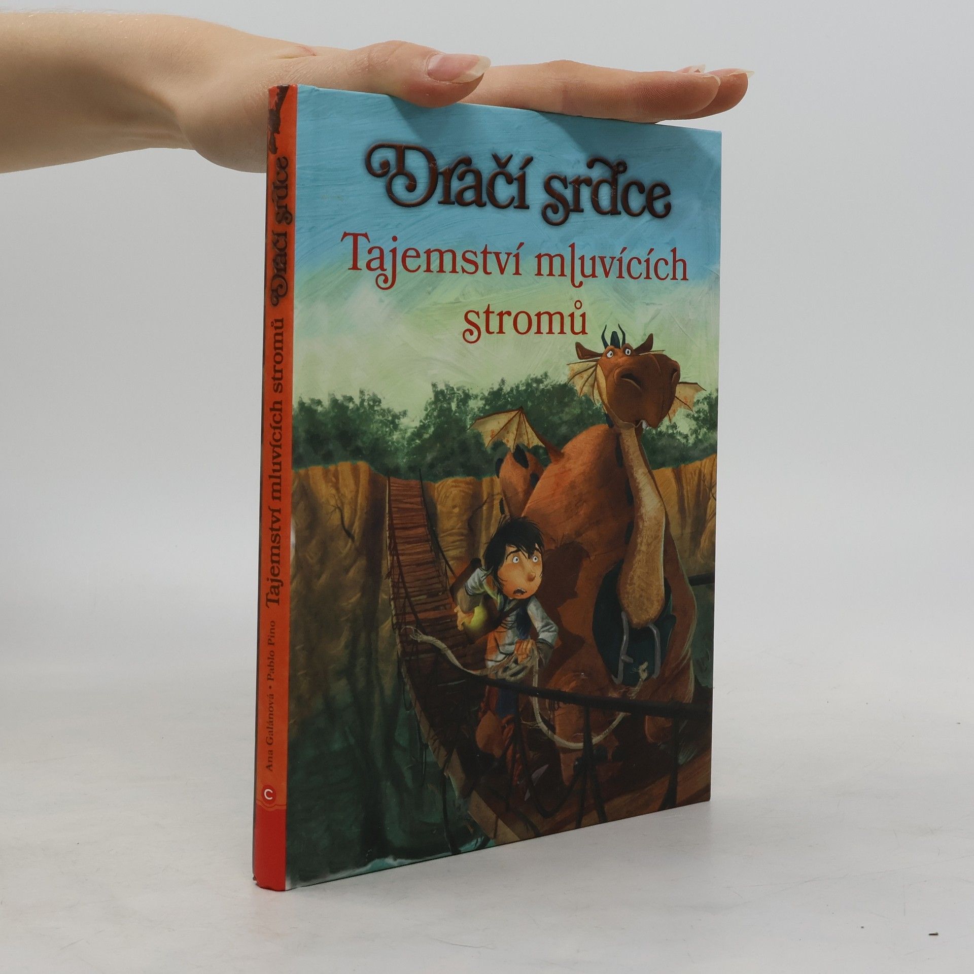 Ana Galán Dračí srdce. Tajemství mluvících stromů