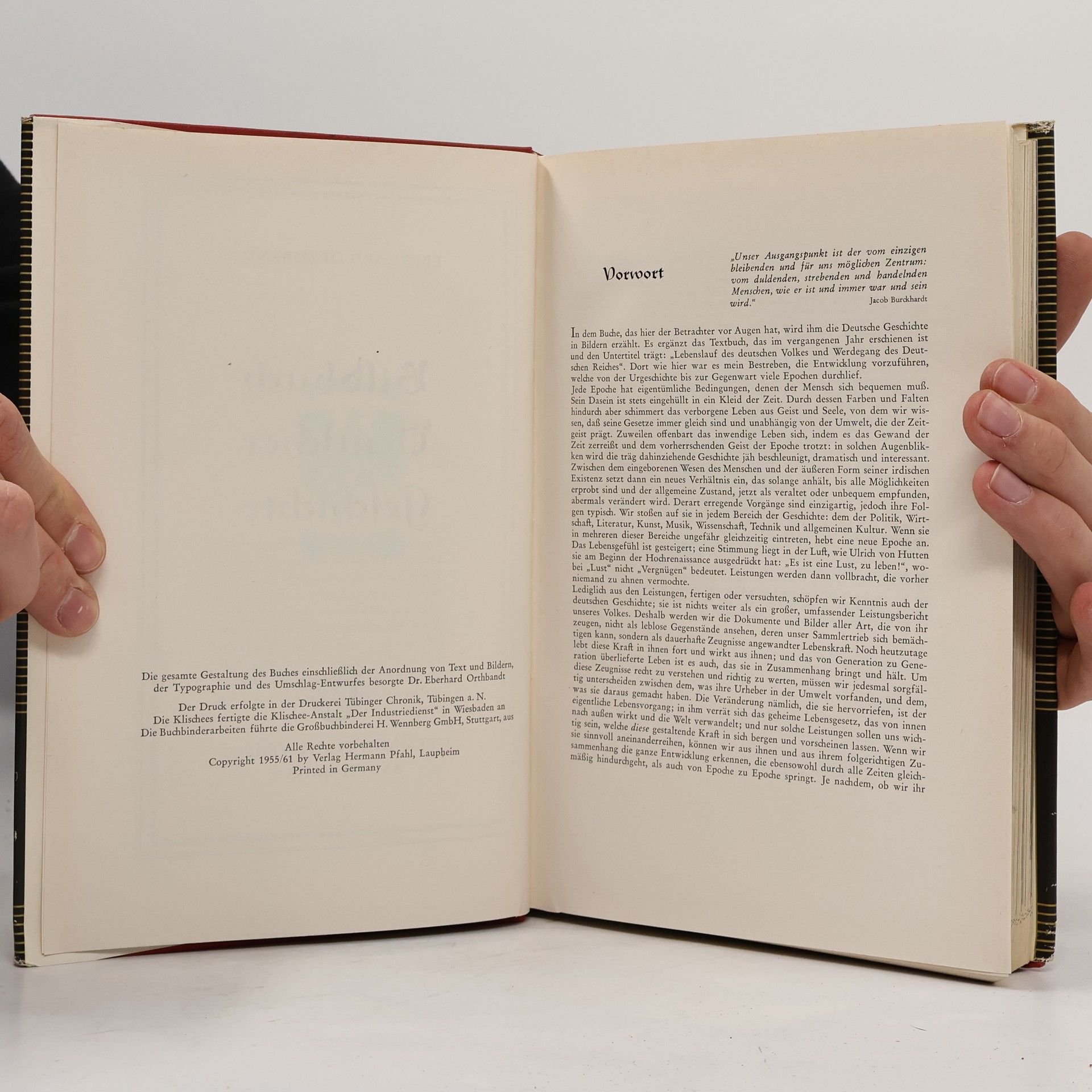 Eberhard Orthbandt Bildbuch deutscher Geschichte