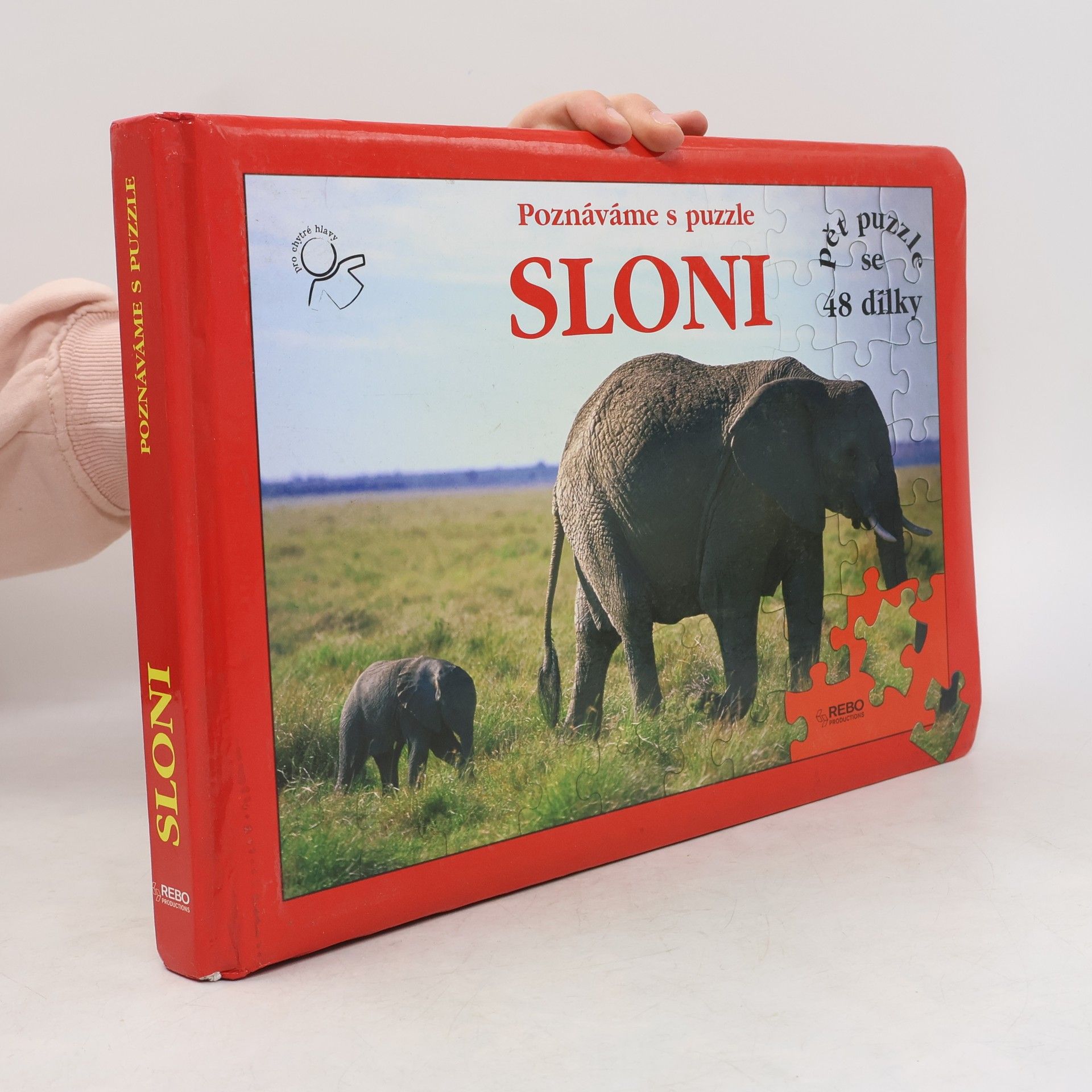 Kolektiv autorů Sloni - poznáváme s puzzle