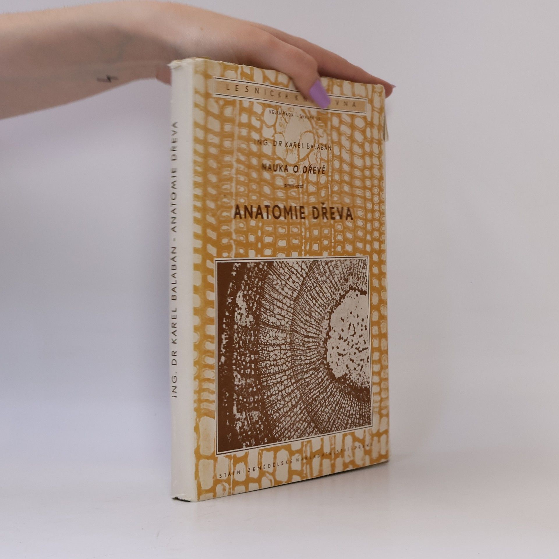 Karel Balabán Nauka o dřevě. První část. Anatomie dřeva