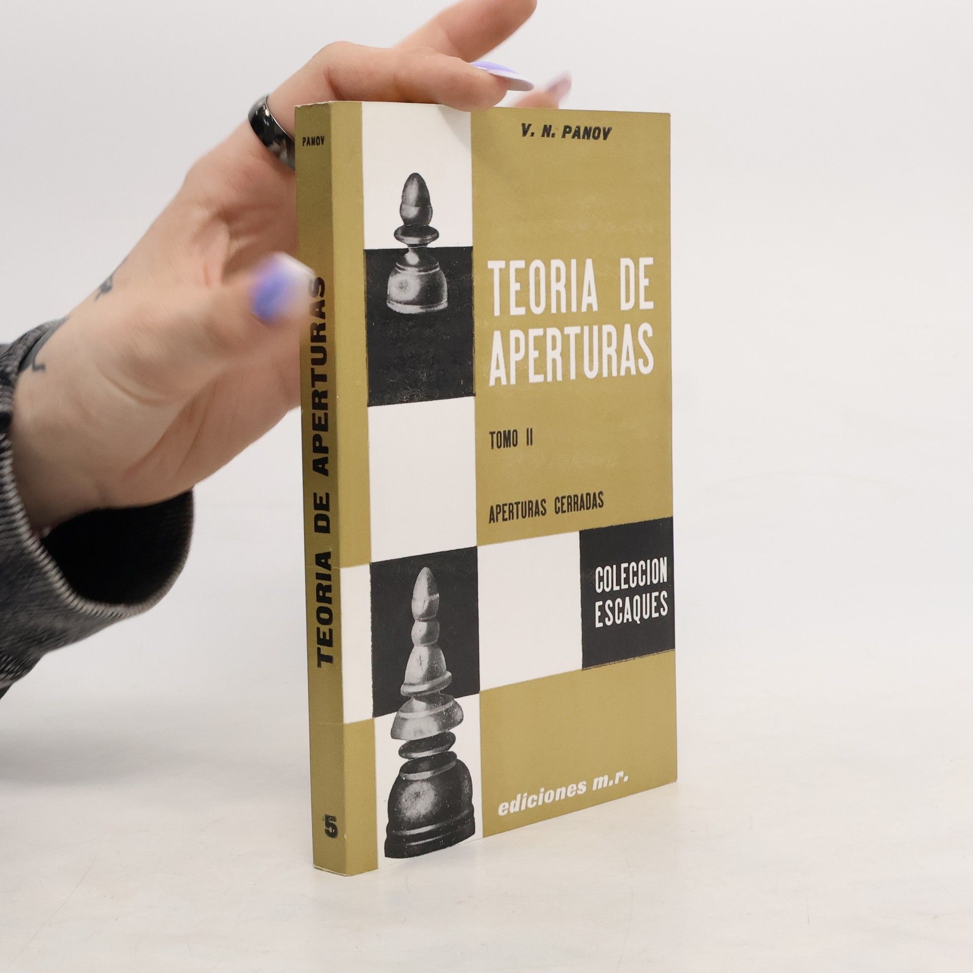 Vasilij N. Panov Colección Escaques: Teoría de aperturas. Tomo 2 cerradas