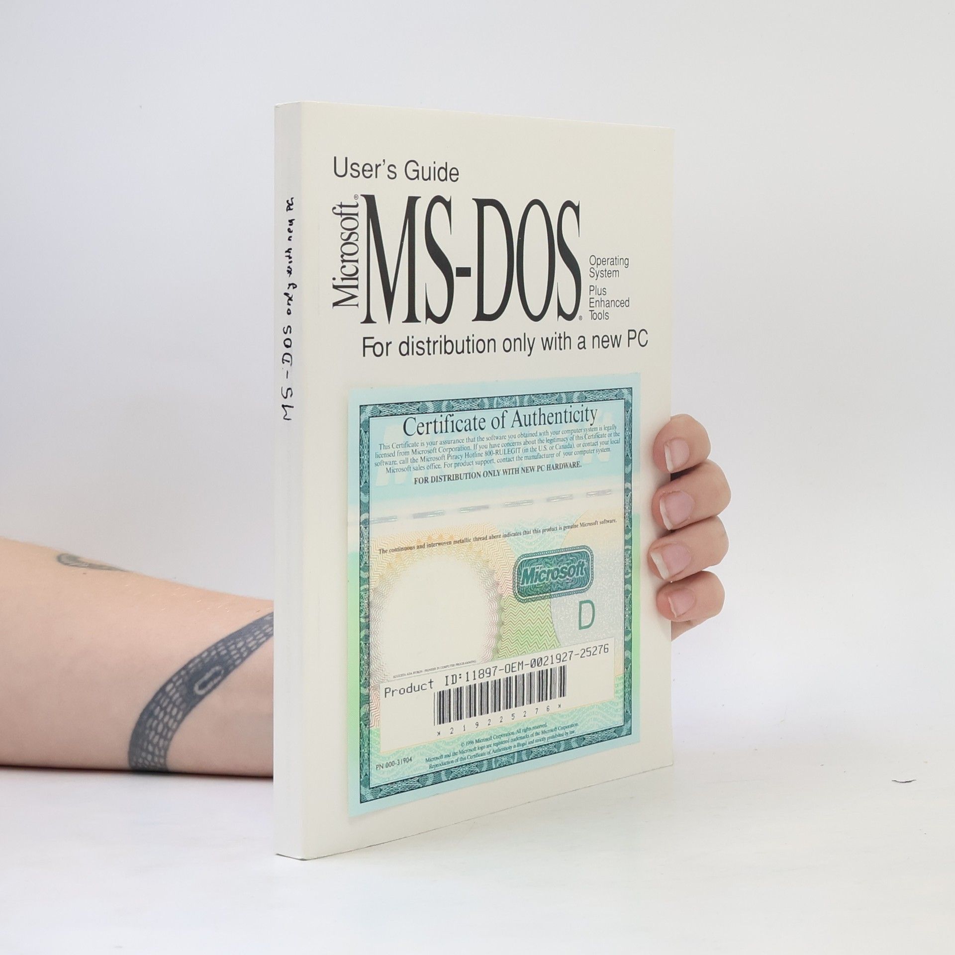 Autorenkollektiv MS-DOS. User's Guide