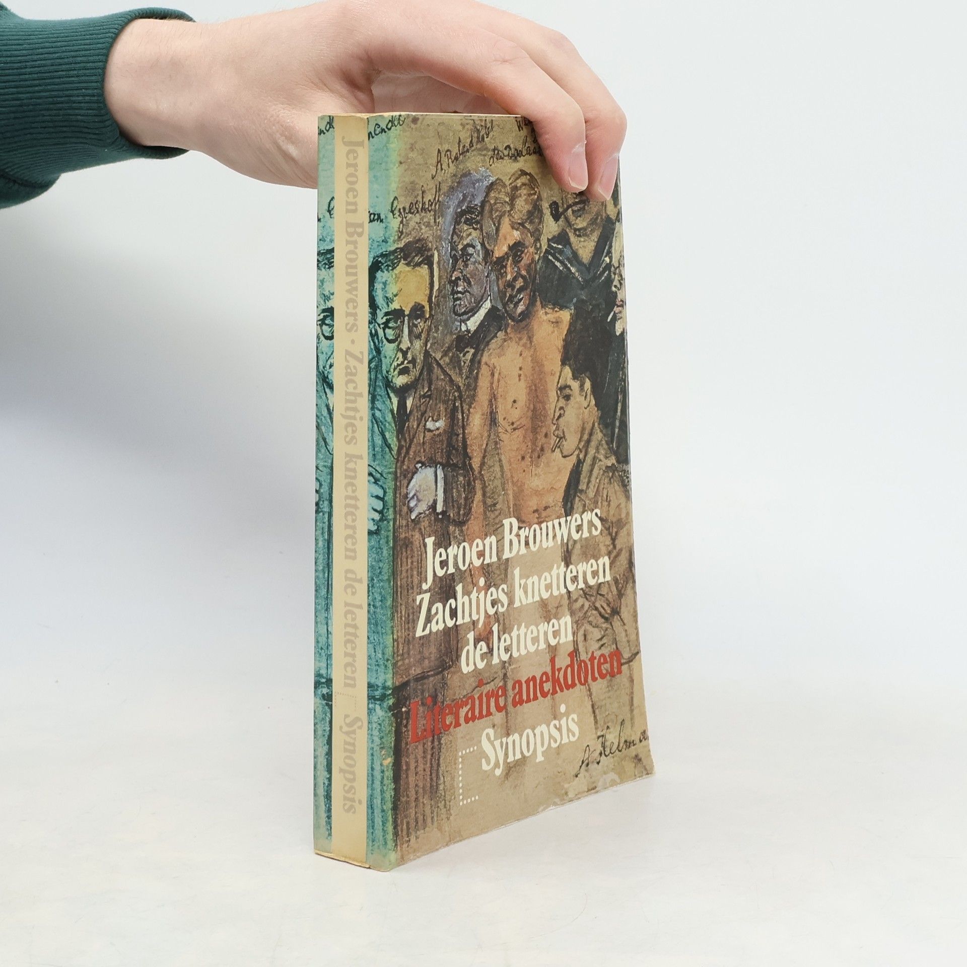 Zachtjes knetteren de letteren