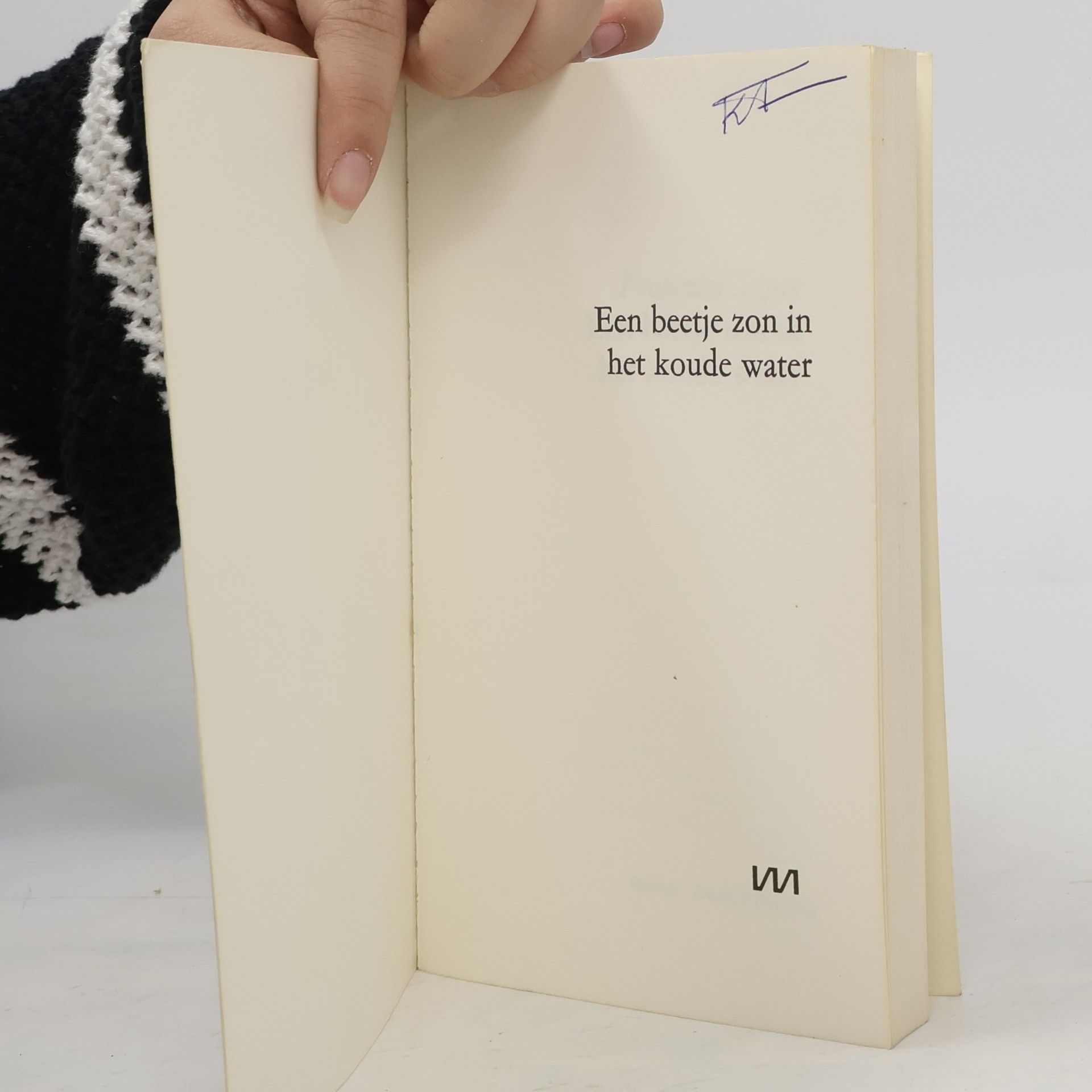 Françoise Sagan Een beetje zon in het koude water