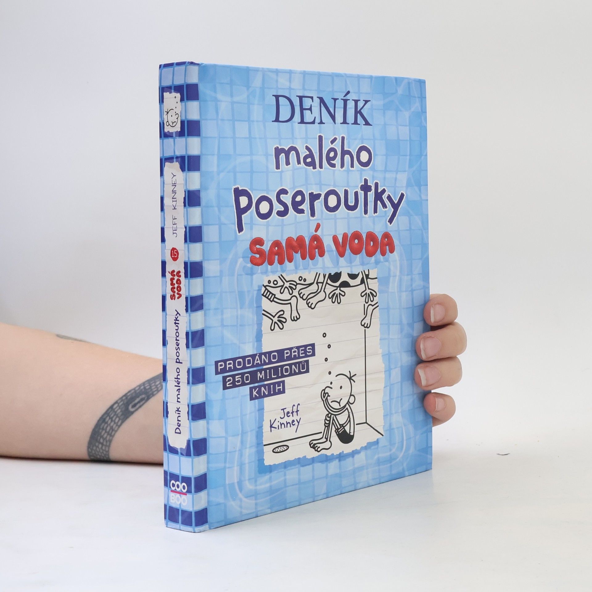 Jeff Kinney Deník malého poseroutky 15. Samá voda