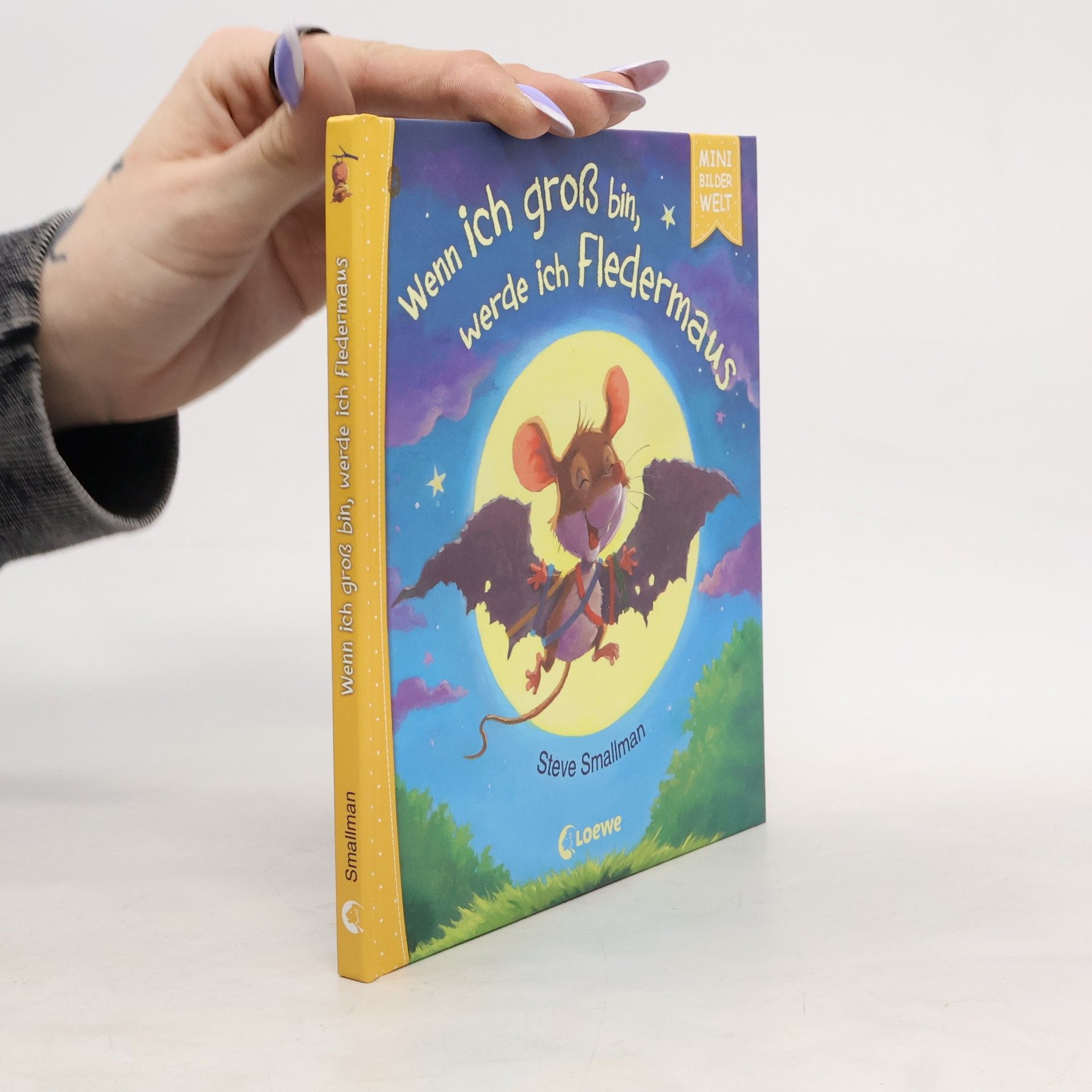Steve Smallman Mini Bilder Welt: Wenn ich groß bin, werde ich Fledermaus