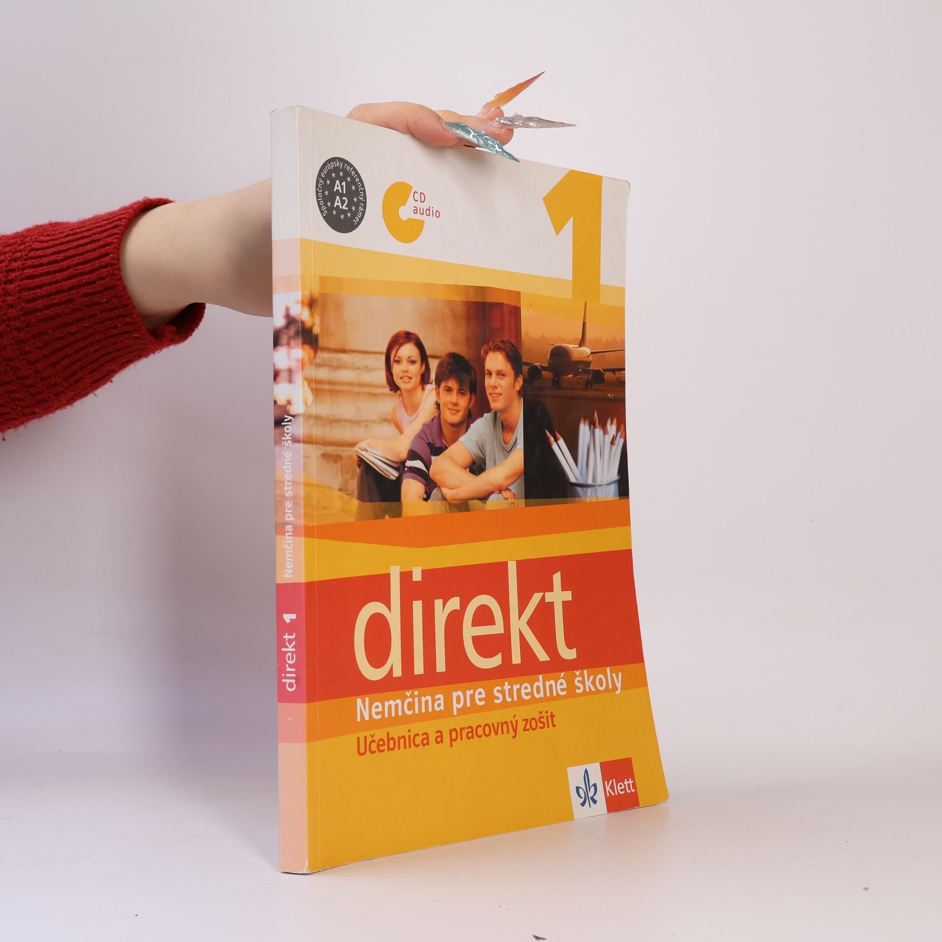 Various authors Direkt 1. Nemčina pre stredné školy. Učebnica a pracovný zošit