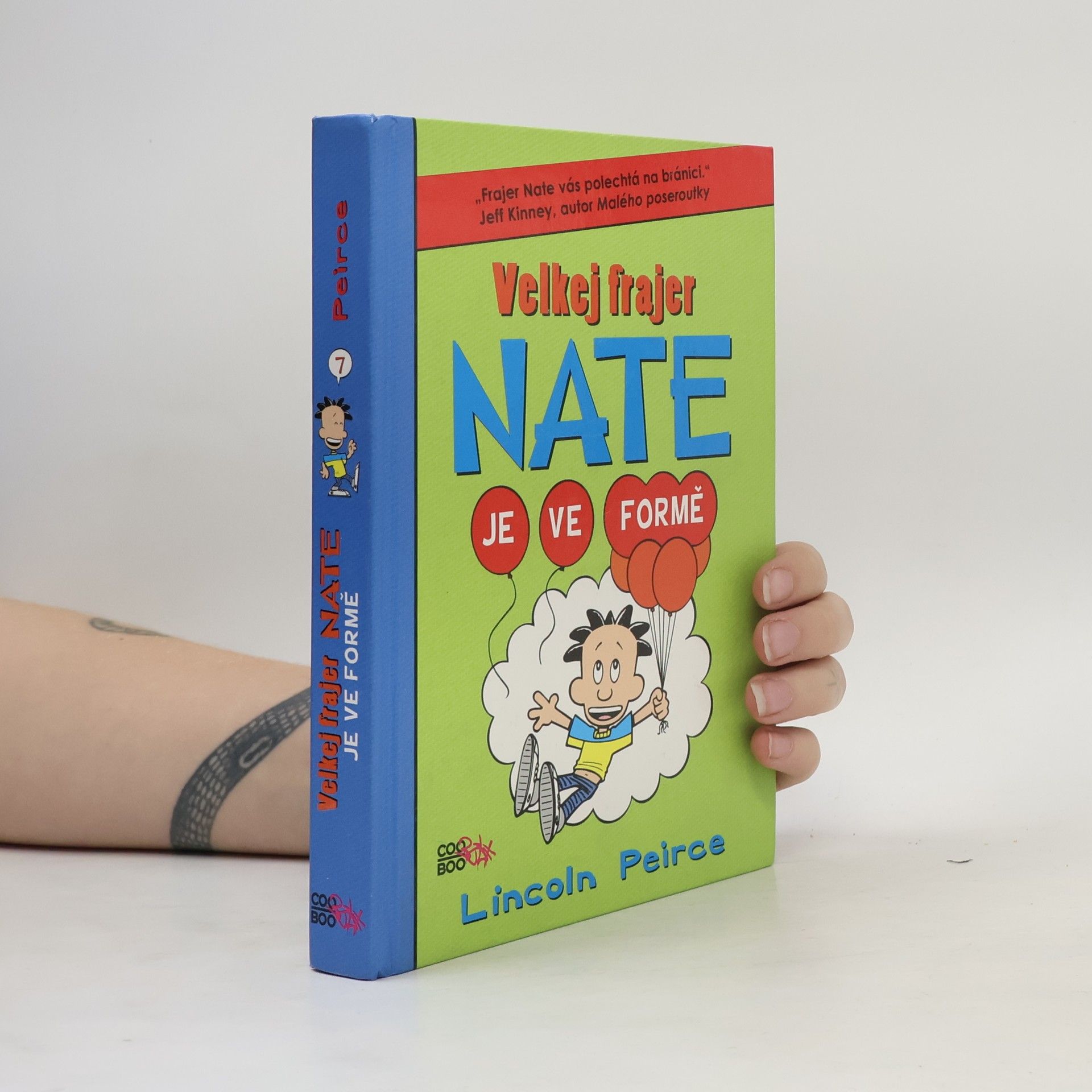 Lincoln Peirce Velkej frajer Nate je ve formě