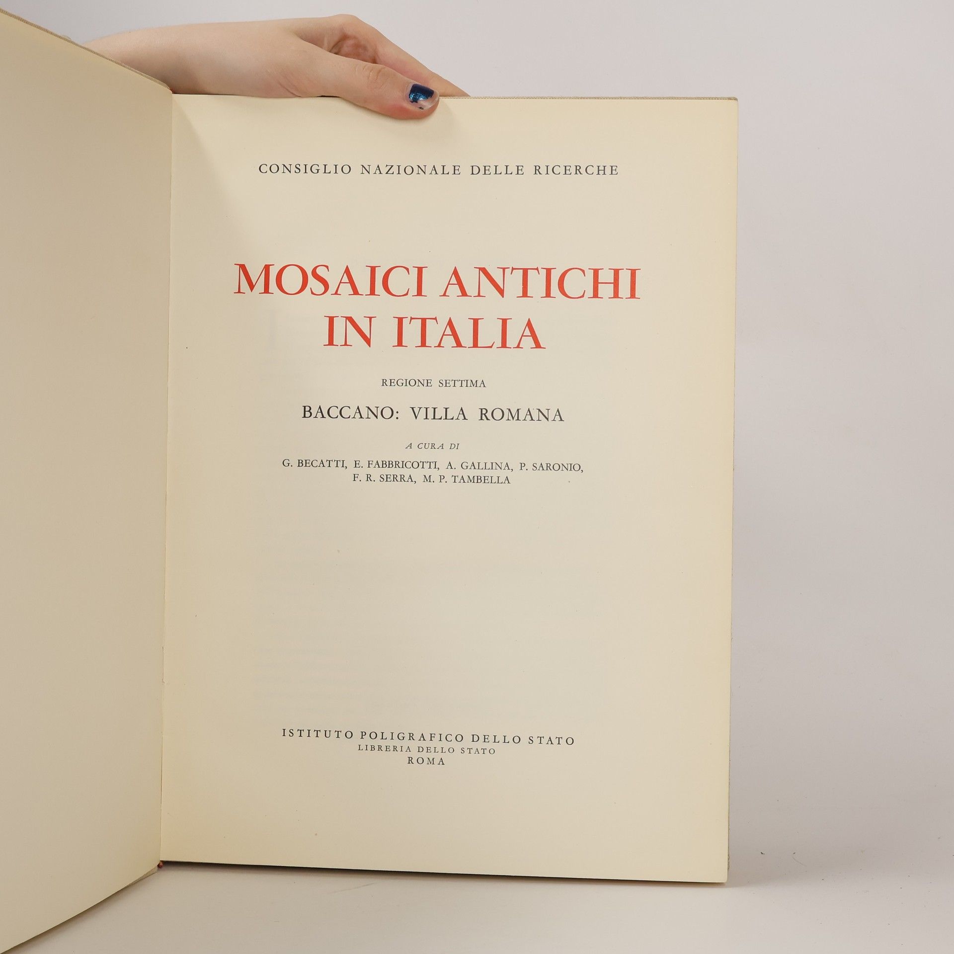 Auteurscollectief Mosaici antichi in Italia