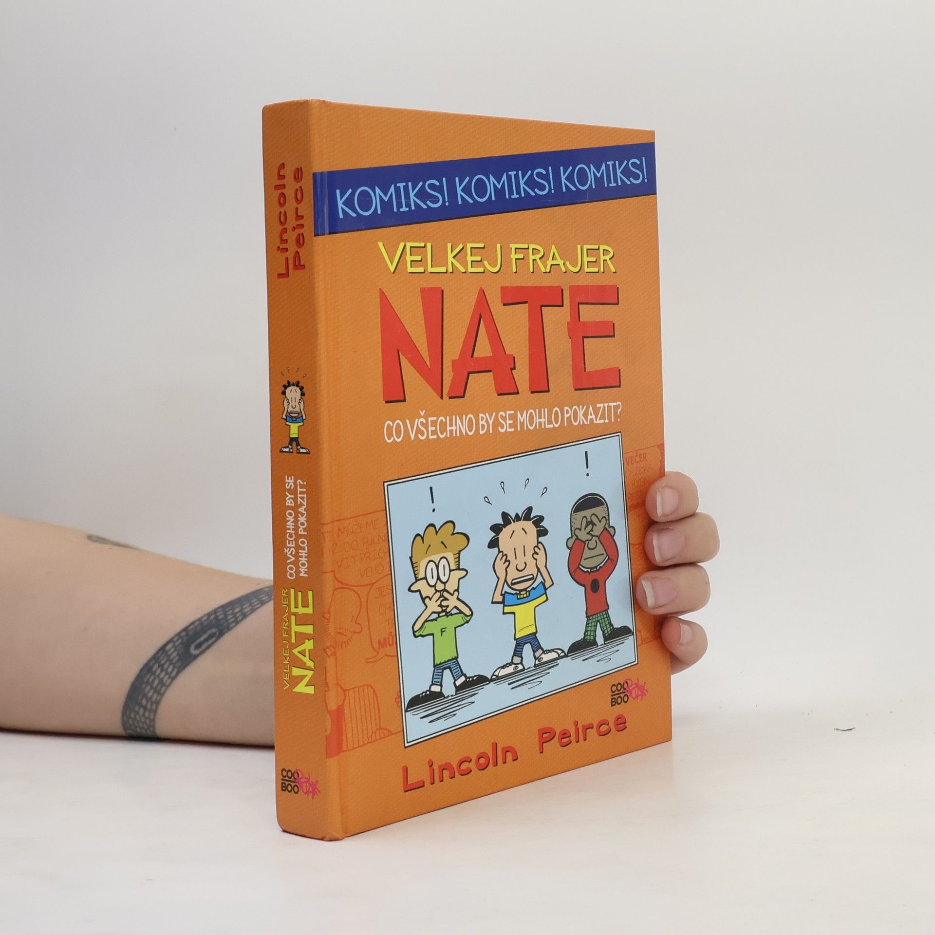 Lincoln Peirce Velkej frajer Nate: Co všechno by se mohlo pokazit?