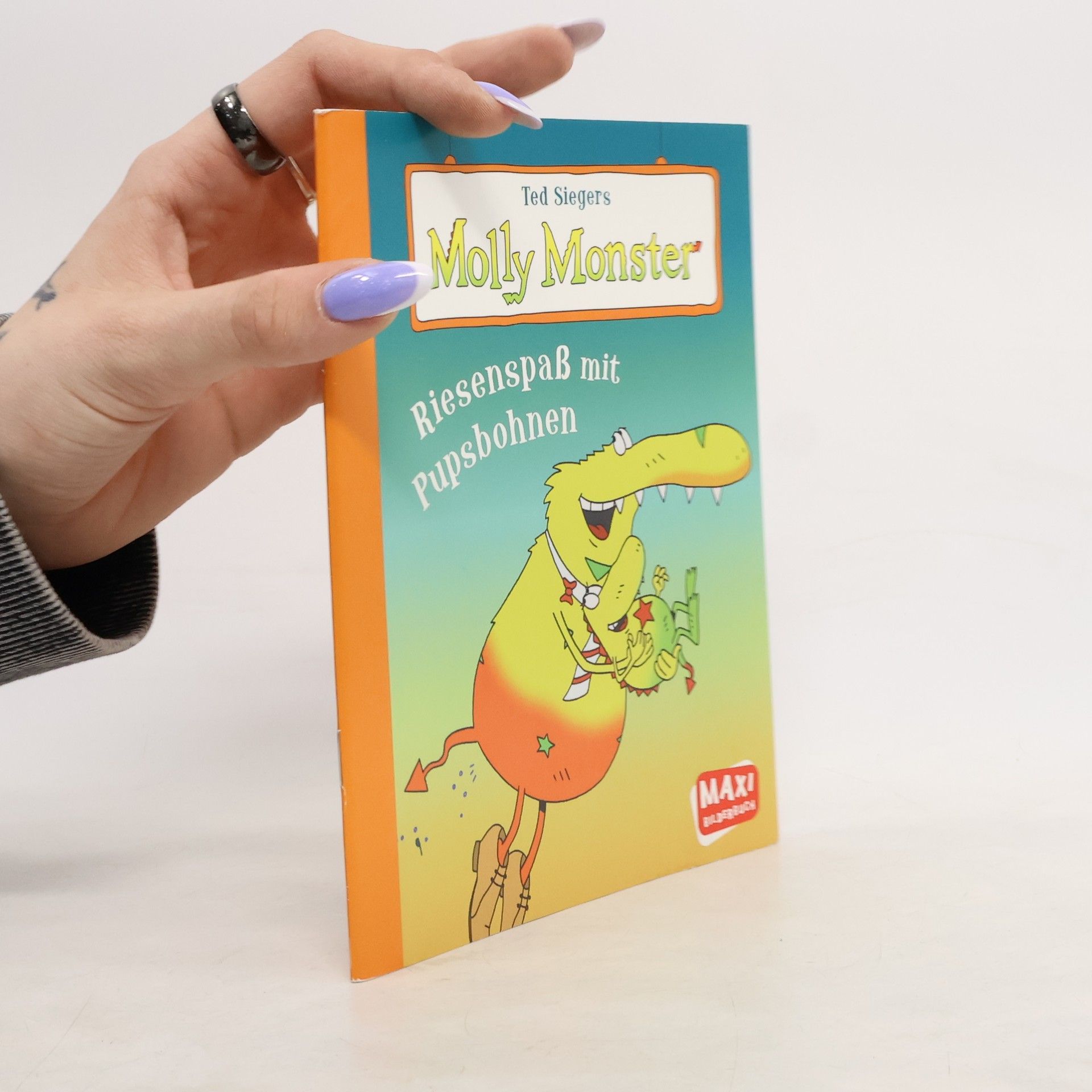 Ted Sieger Ted Siegers Molly Monster - Riesenspaß mit Pupsbohnen