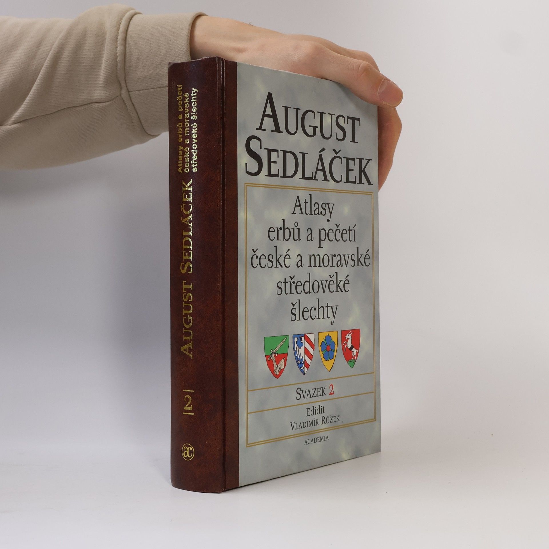 August Sedláček Atlasy erbů a pečetí české a moravské středověké šlechty. Svazek 2