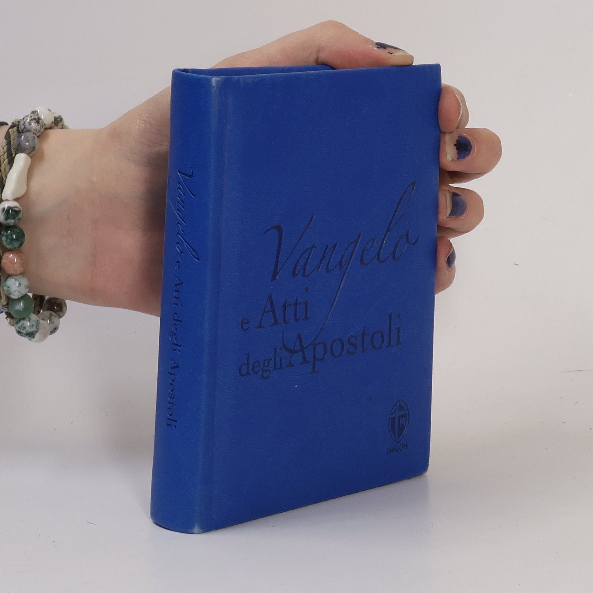 EVANGELISTI Vangelo e Atti degli Apostoli. Edizione pregiata in ecopelle azzurro