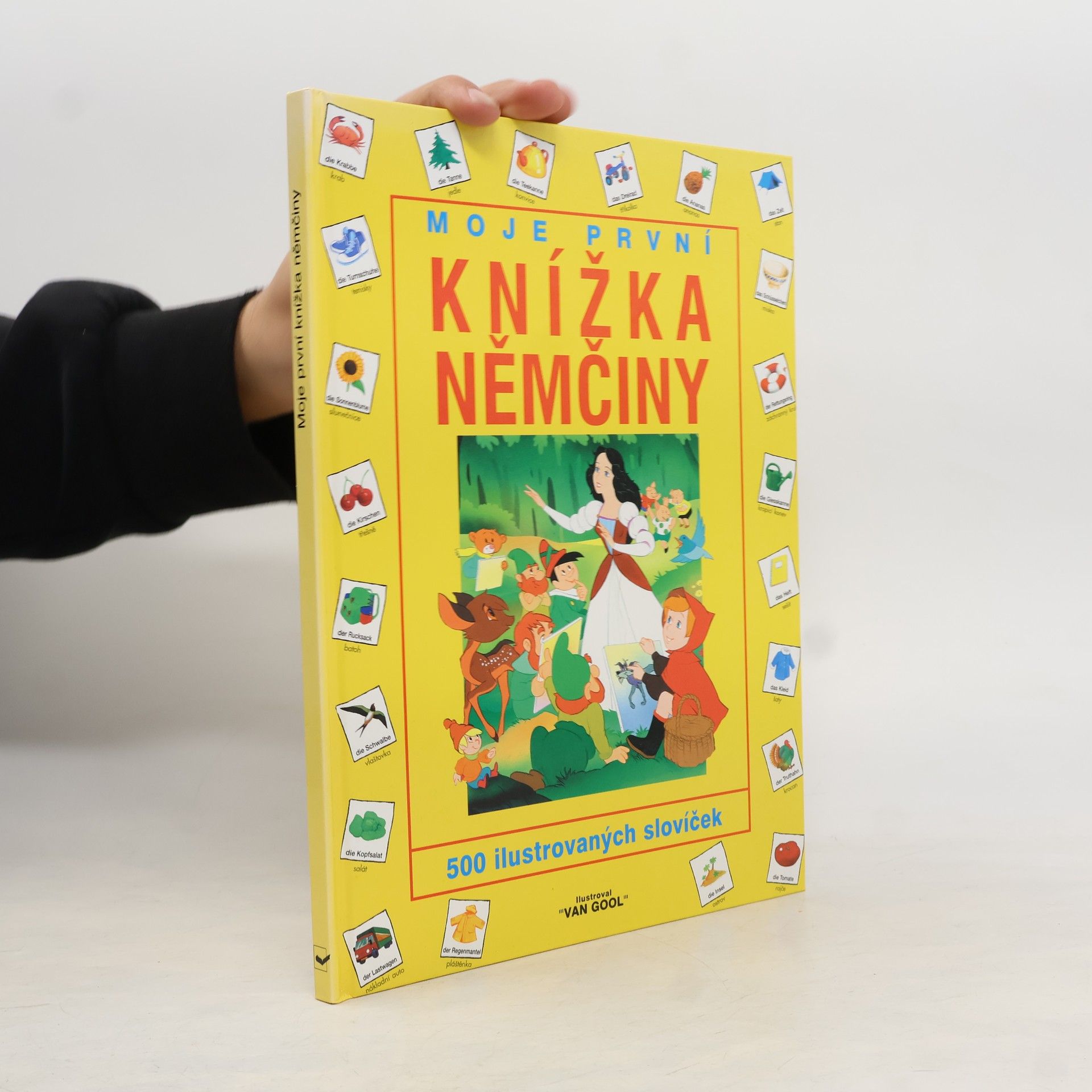 Kolektív autorov Moje první knížka němčiny : 500 obrázků a slovíček v němčině a češtině