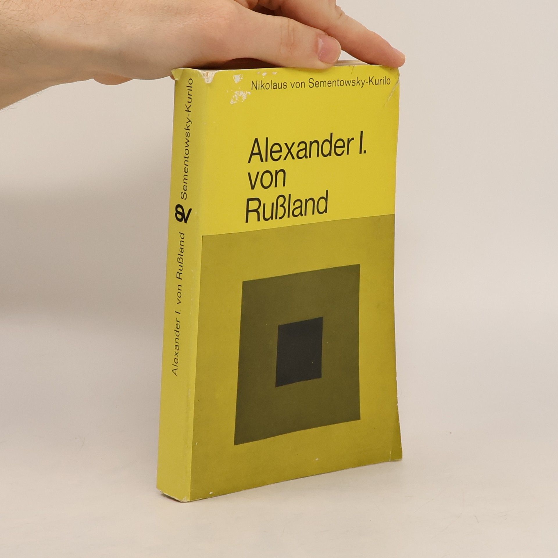 Nikolaus von Sementowsky Kurilo Alexander I. von Rußland