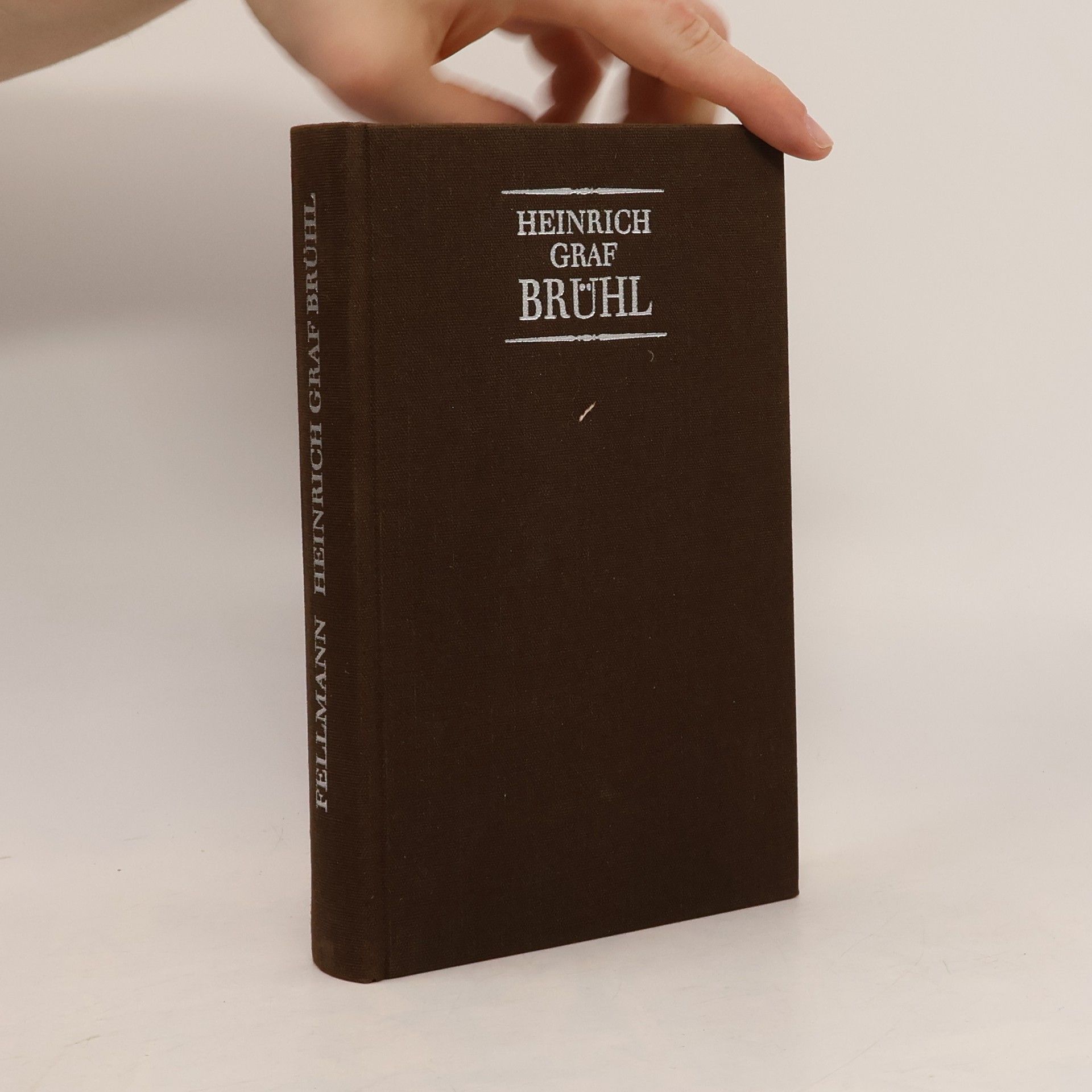 Walter Fellman Heinrich Graf Brühl