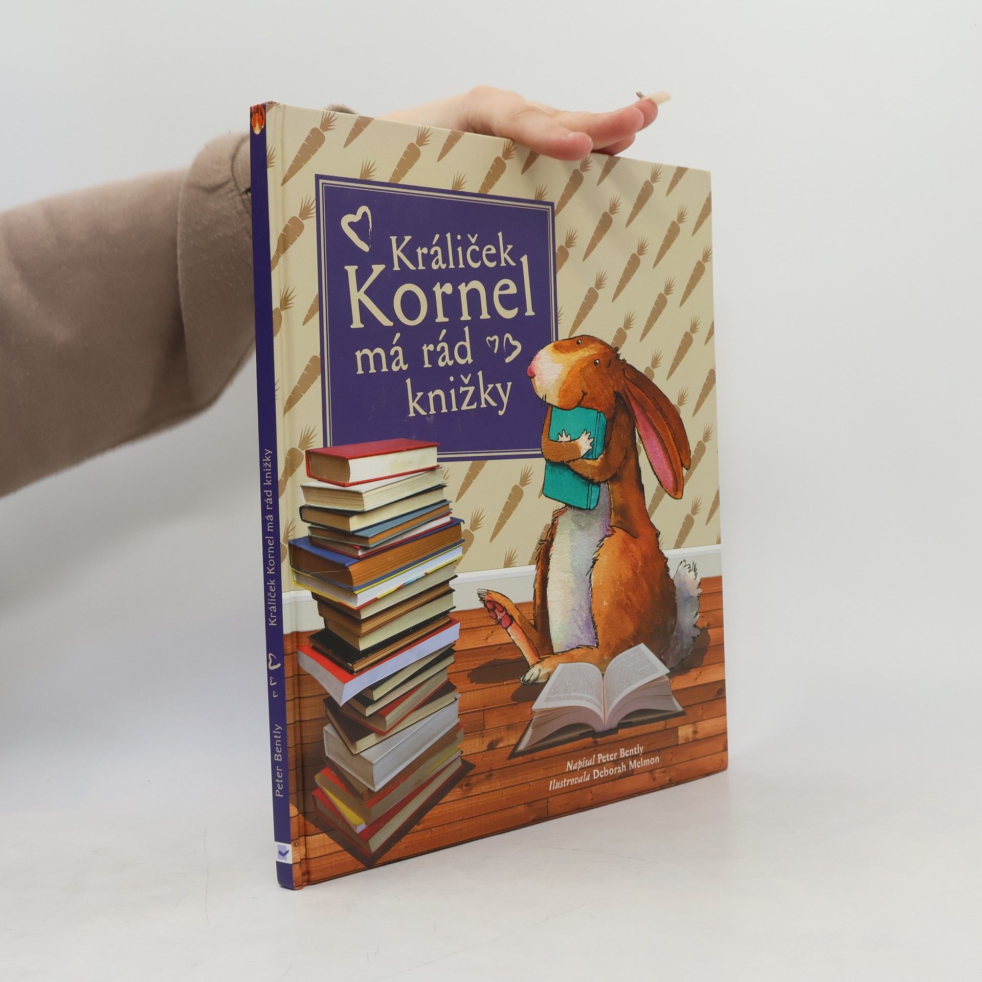 Králiček Kornel má rád knižky