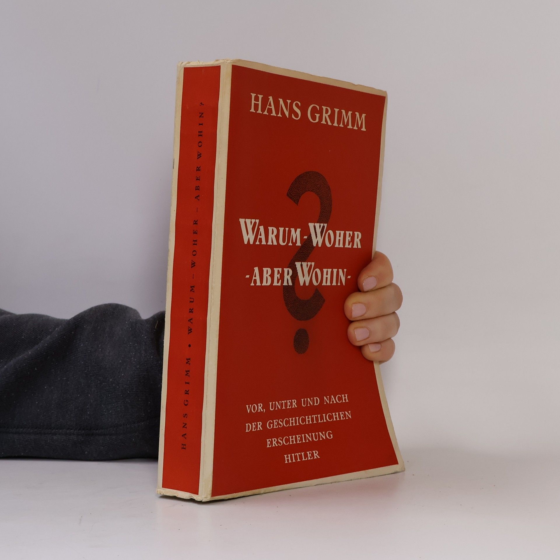 Warum, Woher, aber Wohin