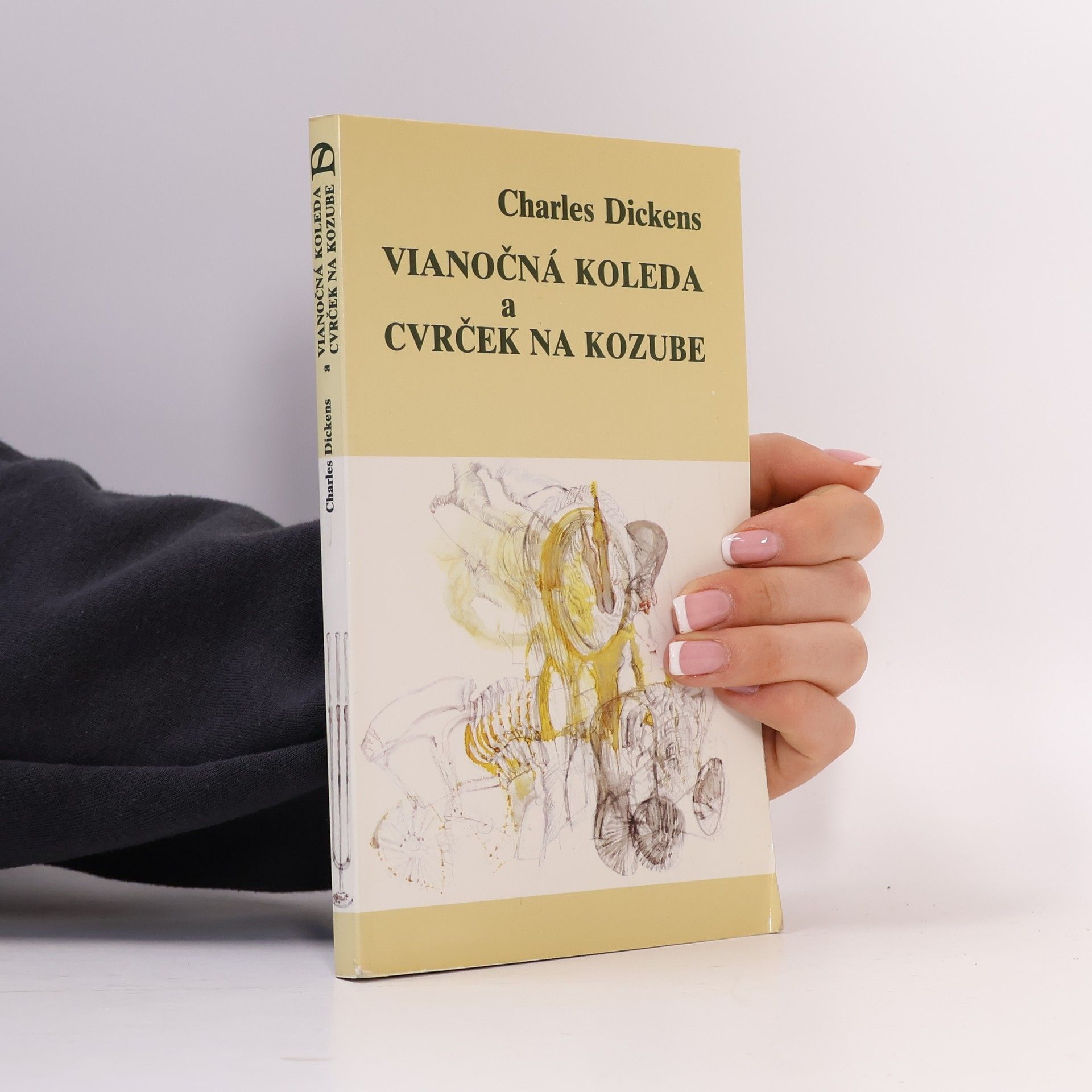 Charles Dickens Vianočná koleda a Cvrček na kozube