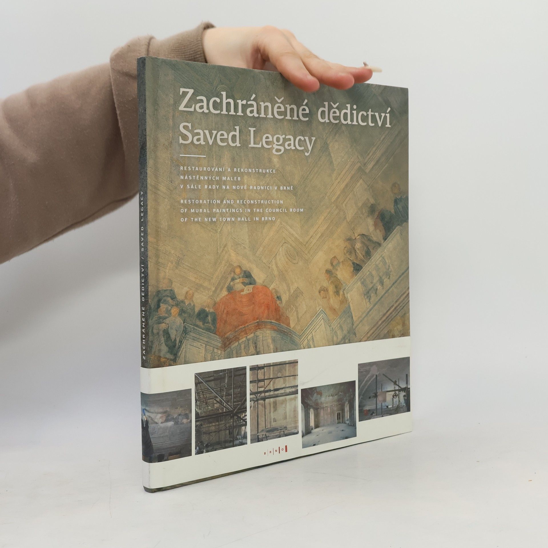 Zachráněné dědictví: restaurování a rekonstrukce nástěnných maleb v sále rady na Nové radnici v Brně