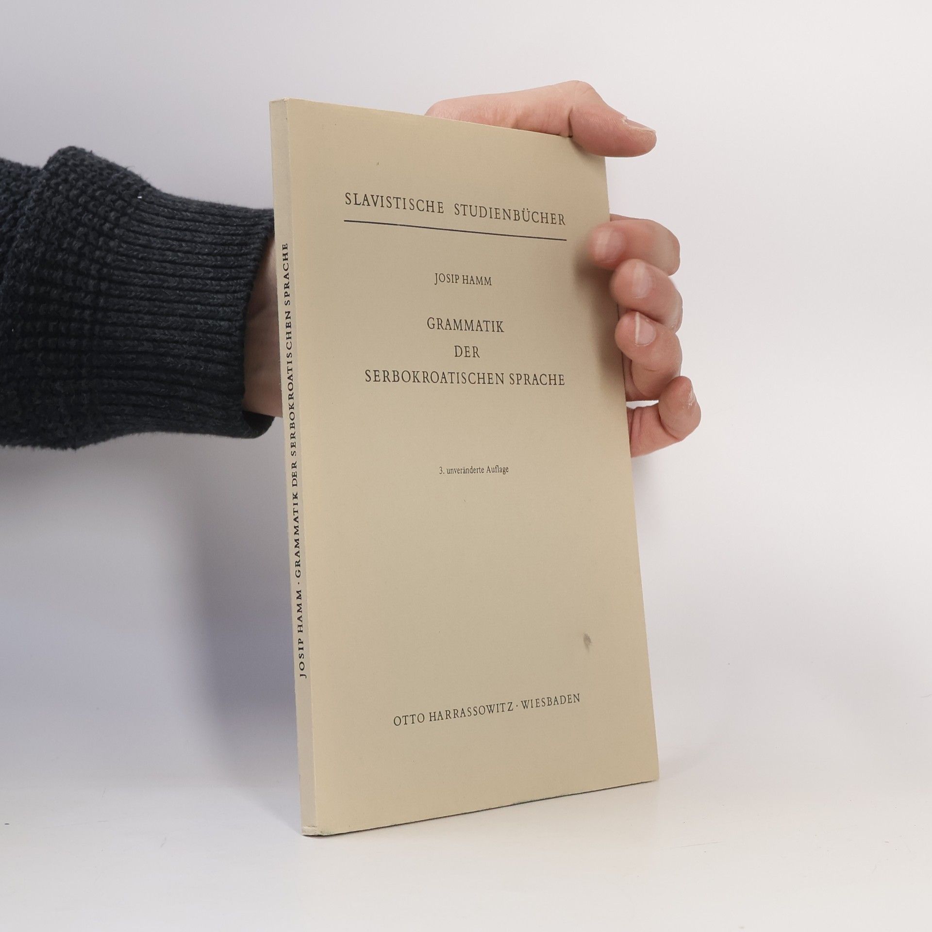 Josip Hamm Grammatik der serbokroatischen Sprache